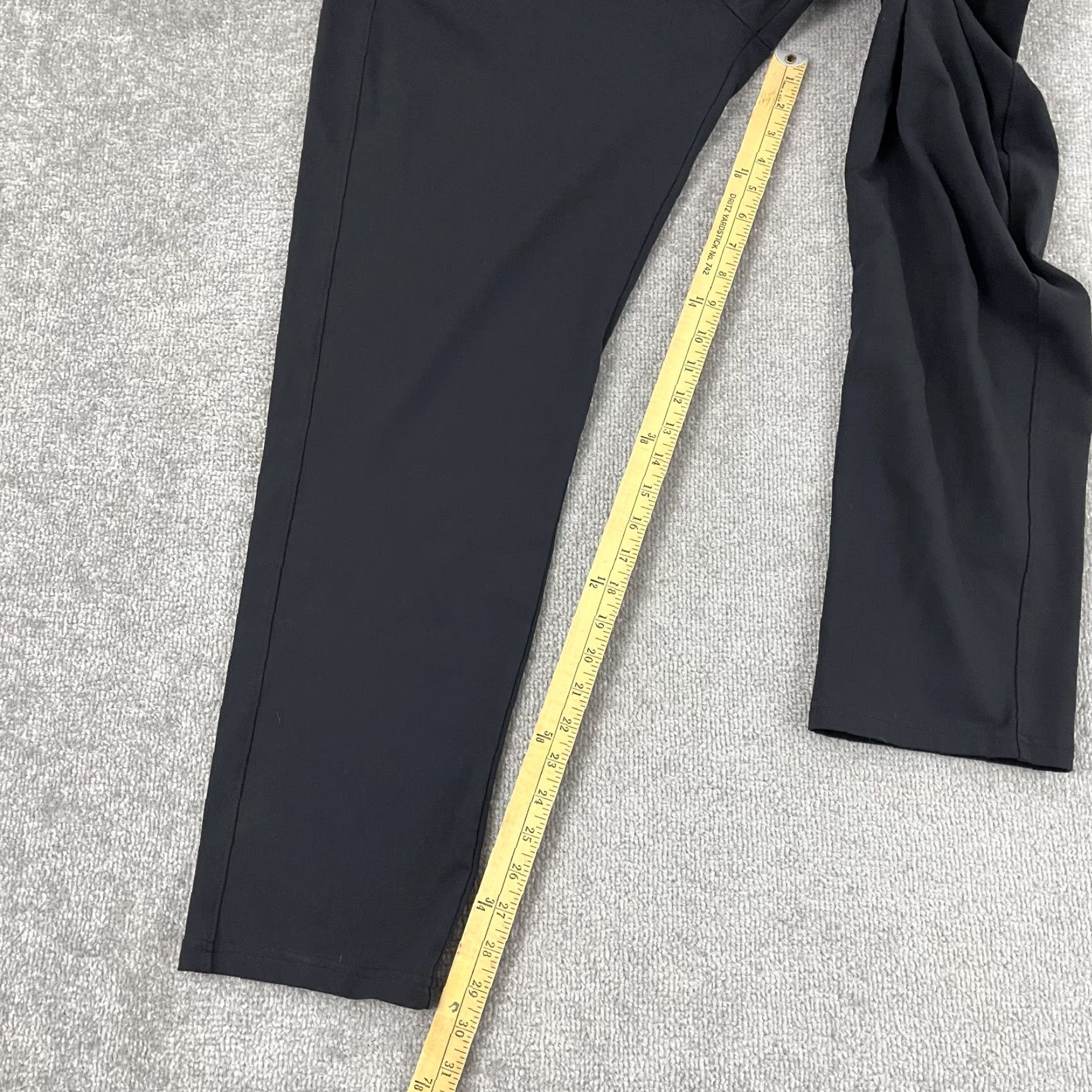 Vintage PUBLIC REC Pants Mens 34 x 30 Black Performance Stretch Travel Athleisure Office Chino Straight 5-Pocket Logo Zipper Athletic Modern Outdoor Mens Size US 34 / EU 50 - 6 Thumbnail