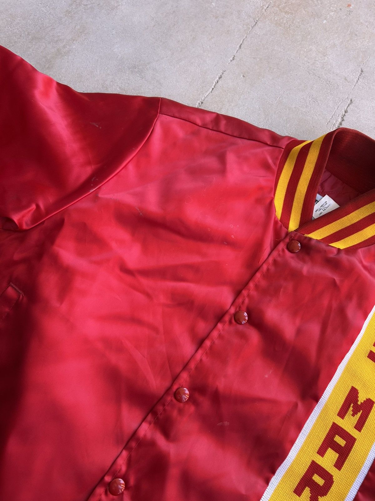 Vintage Vintage Marines Satin Bomber Jacket Size US L / EU 52-54 / 3 - 4 Thumbnail