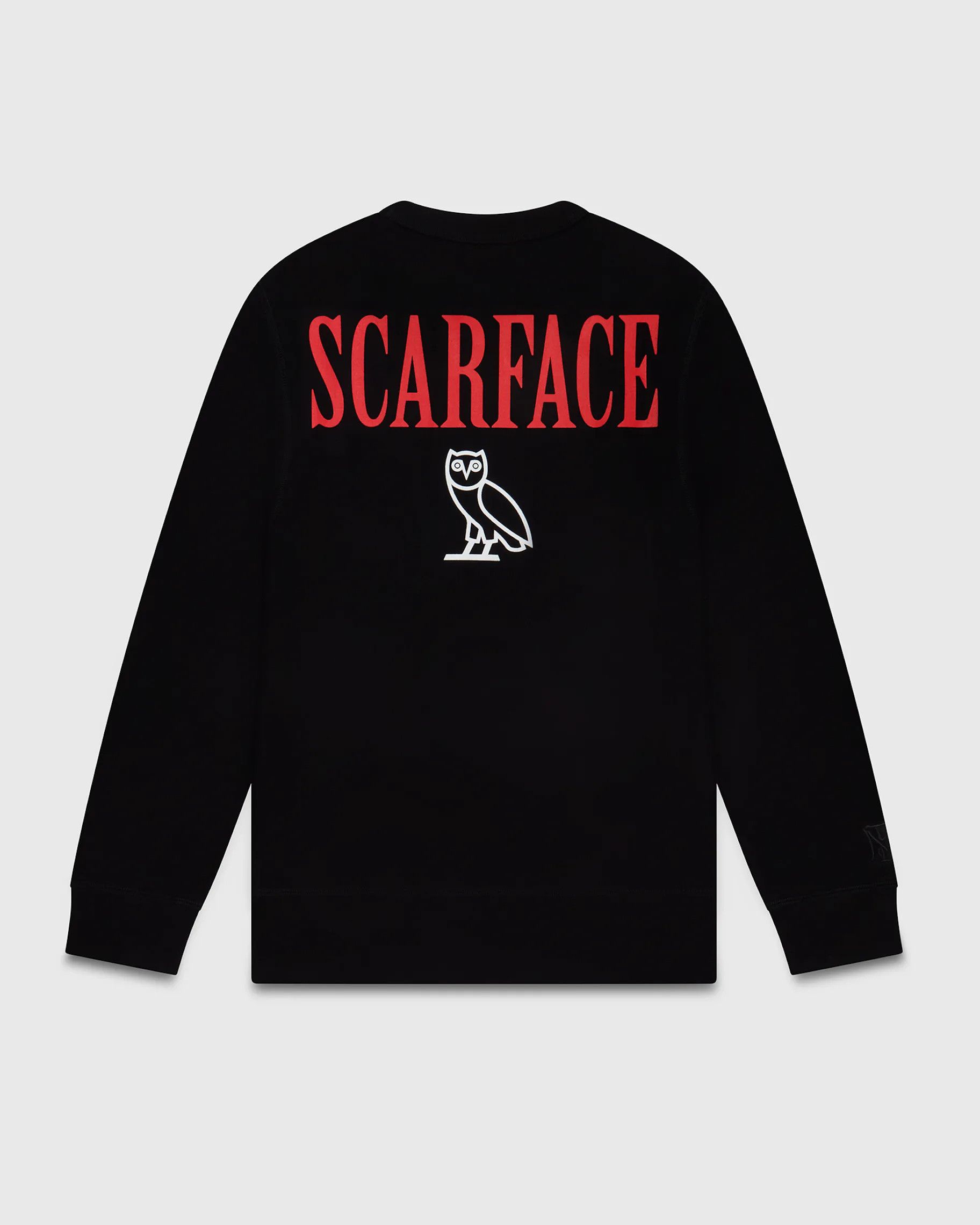 Drake OVO X SCARFACE BLACK CREWNECK Size US XL / EU 56 / 4 - 3 Thumbnail