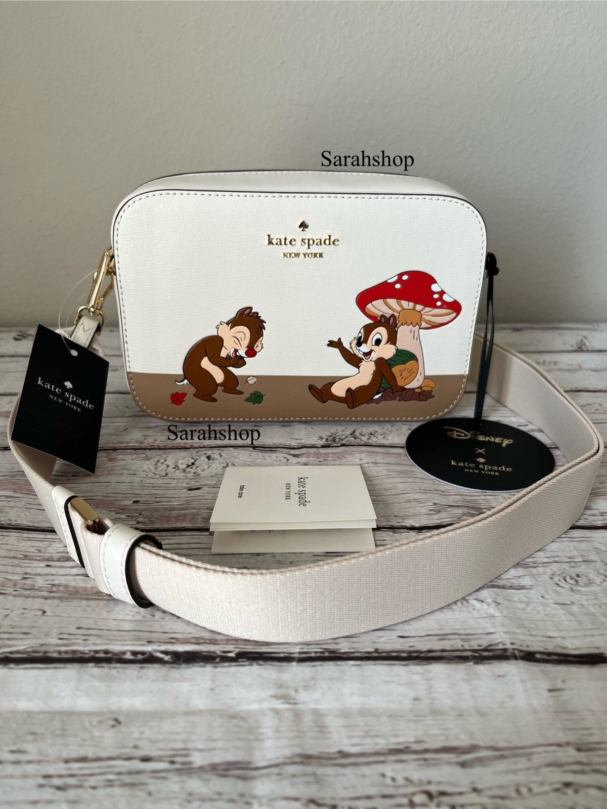 Kate Spade Kate Spade Disney X KSNY Chip N Dale Mini Camera Bag Size ONE SIZE - 1 Thumbnail