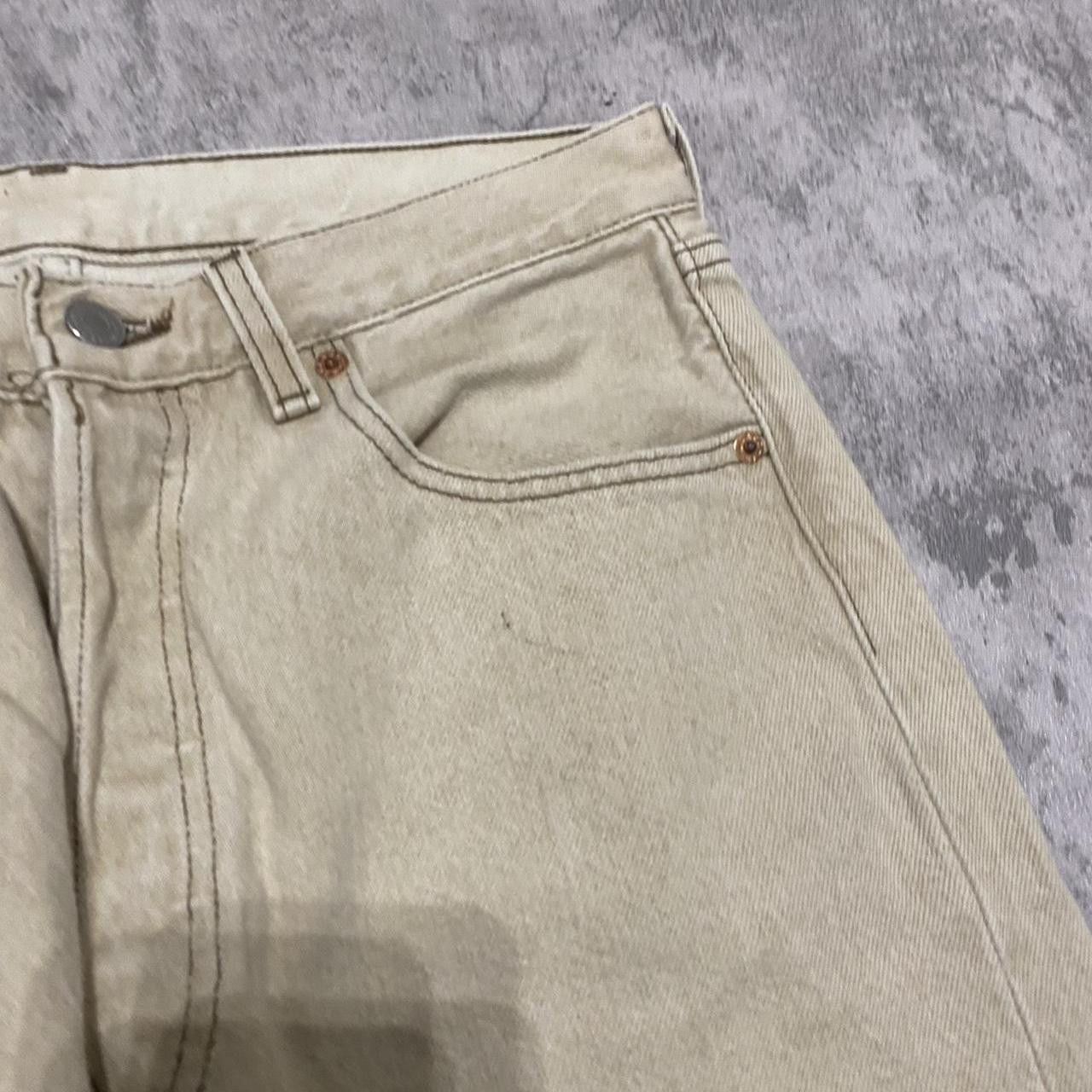 Levi's 90s Vintage Made in USA Tan Levi's 501 straight leg Size US M / EU 48-50 / 2 - 7 Thumbnail