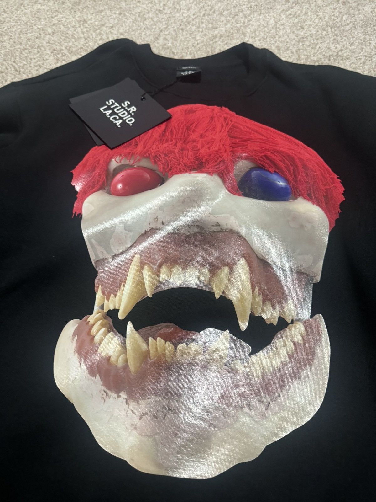 Sterling Ruby SR studio skull Sweater 1 of 50 Size US M / EU 48-50 / 2 - 5 Thumbnail