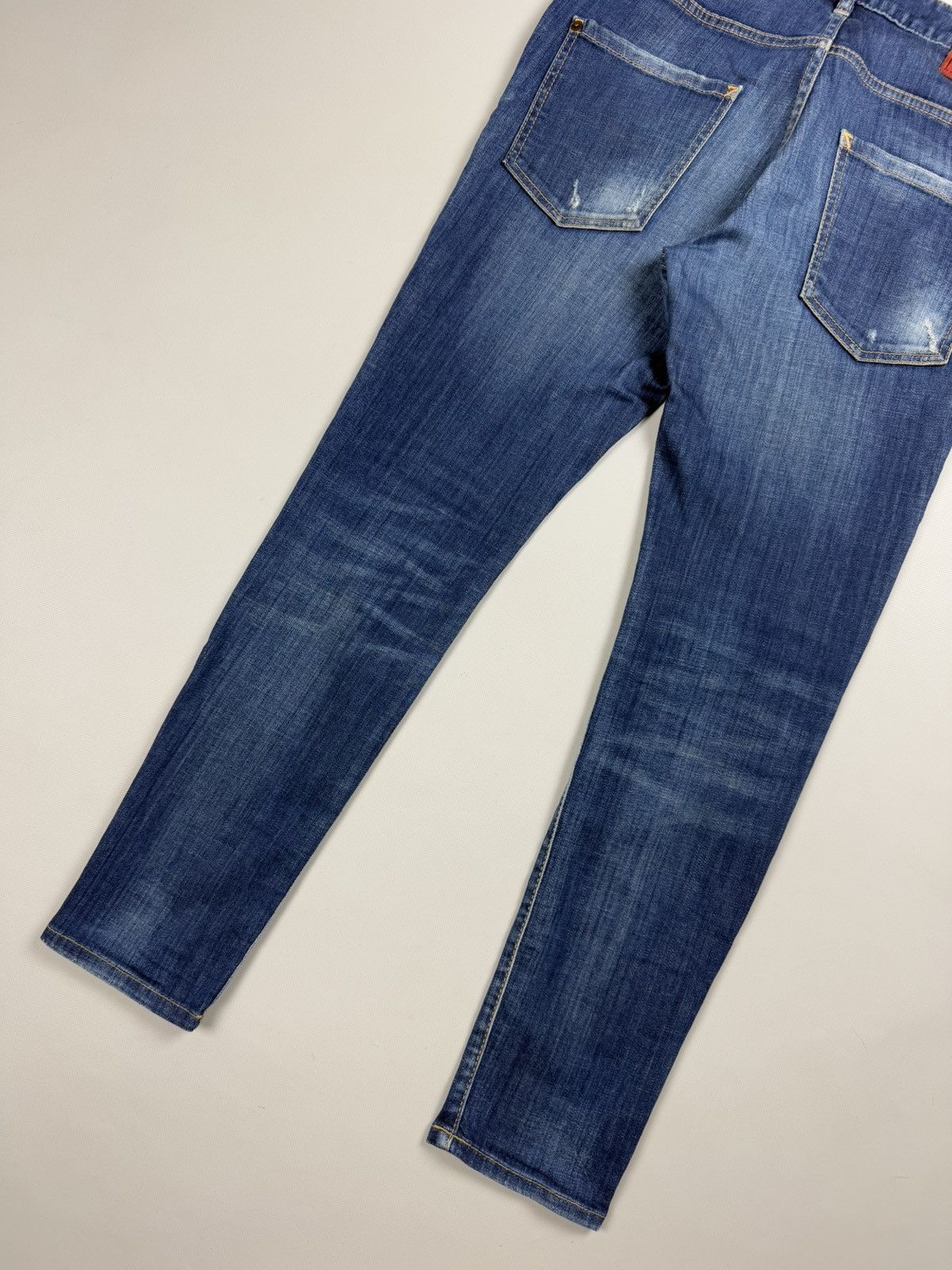 Dsquared2 Dsquared Men’s Distressed Denim Skater Skinny Jeans Size US 30 / EU 46 - 19 Thumbnail