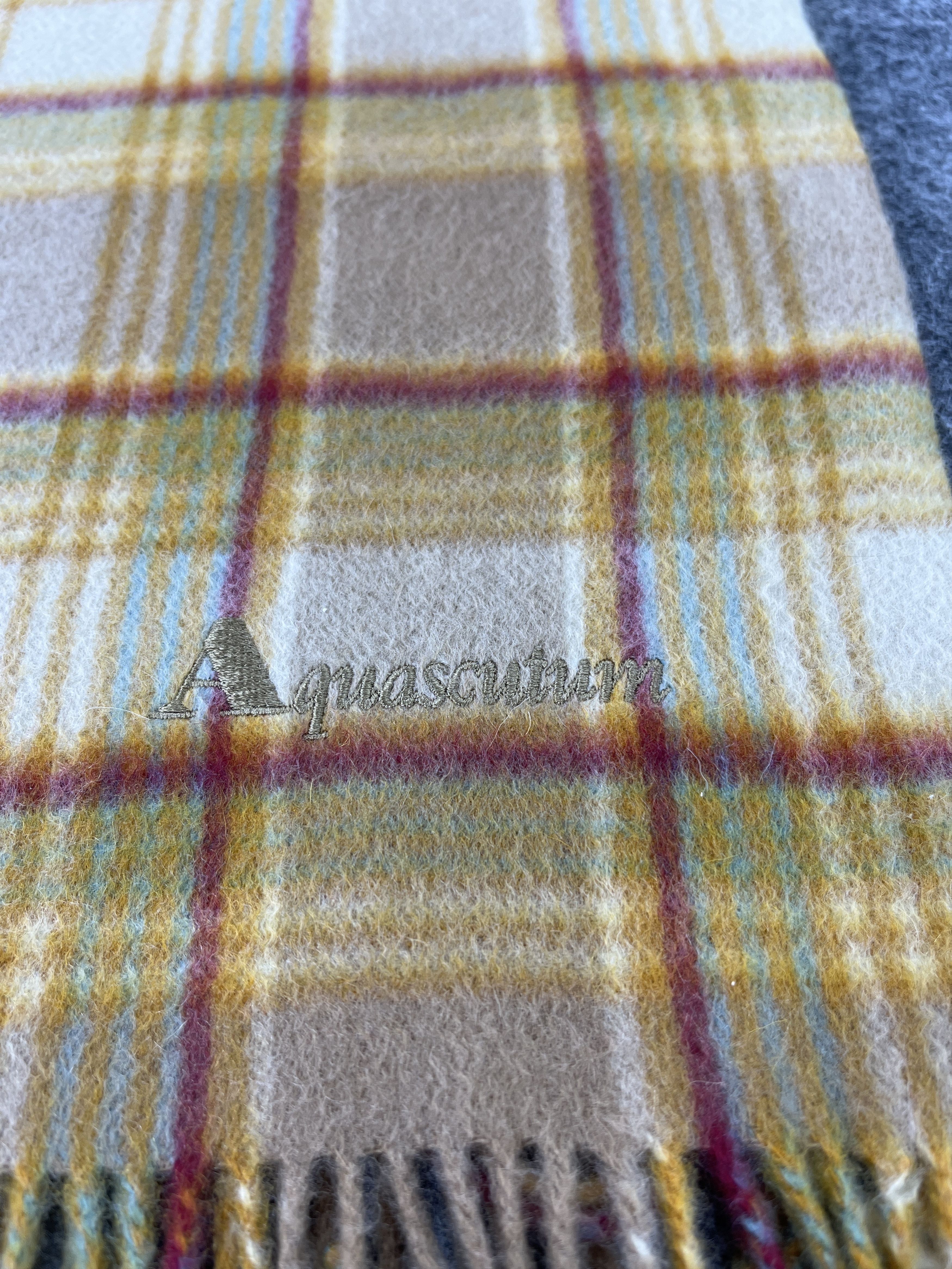 Aquascutum Aquascutum Scarf / Muffler / Neckwear T132 Size ONE SIZE - 6 Thumbnail