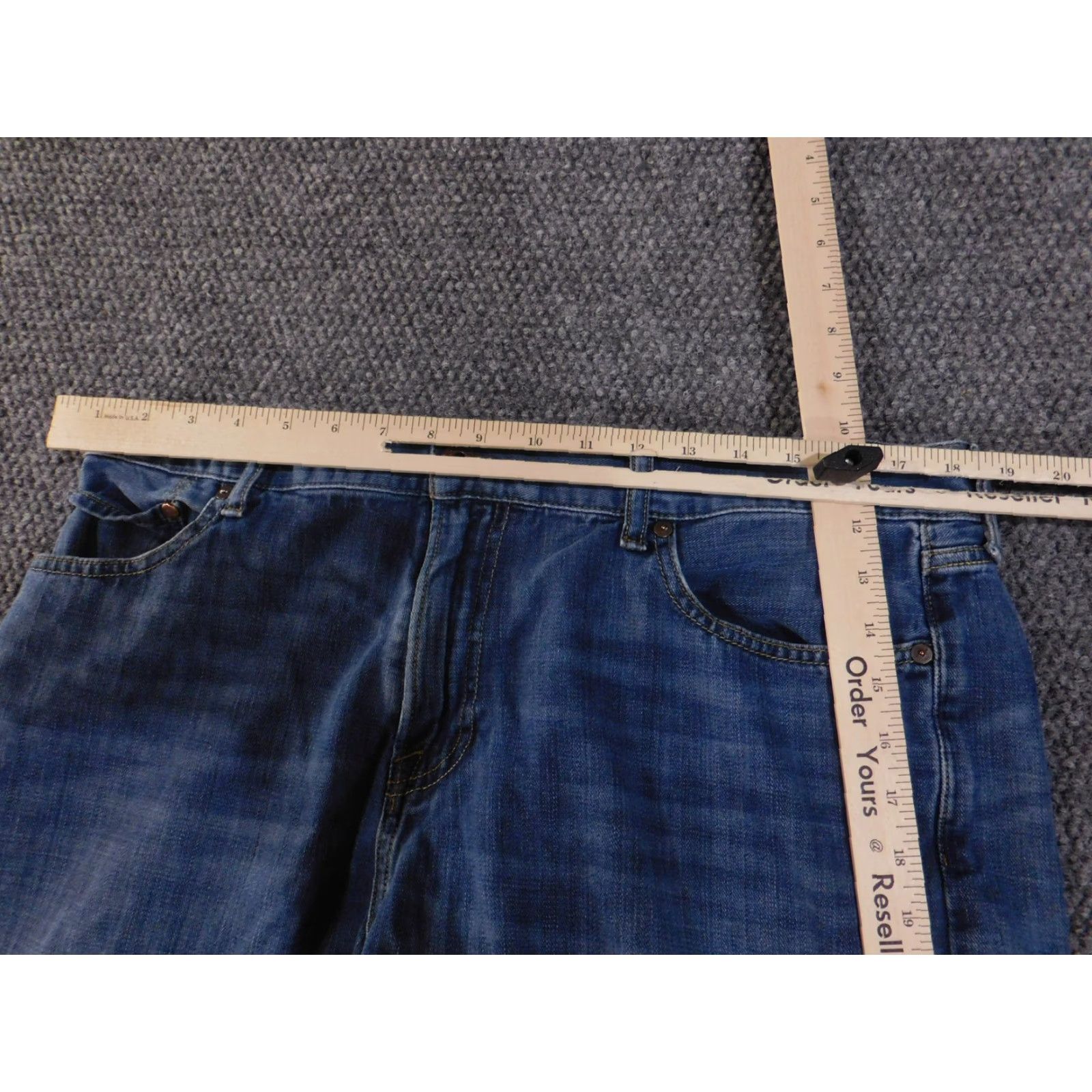 Lucky Brand Lucky Brand Jeans Mens 38x30 Blue 221 Original Straight Denim Classic Fit Pants Size US 30 / EU 46 - 4 Thumbnail