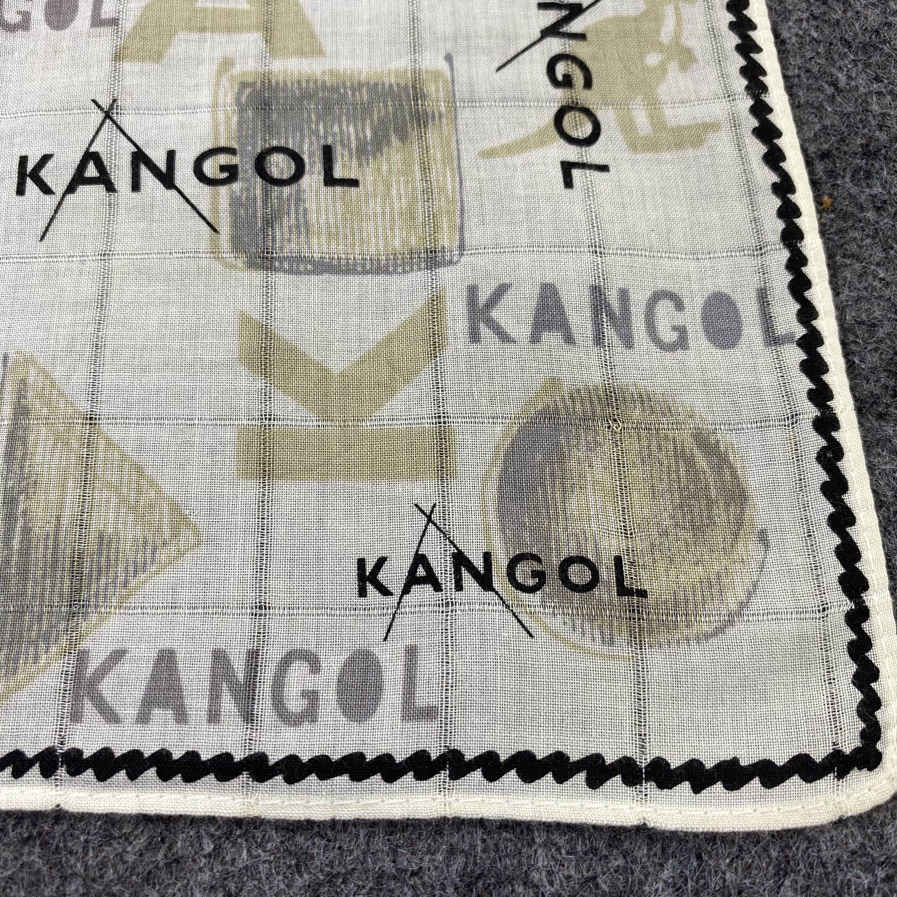 Kangol × Vintage Rare Vintage Kangol Handkerchief / hanky scarf-B1504 Size ONE SIZE - 5 Thumbnail