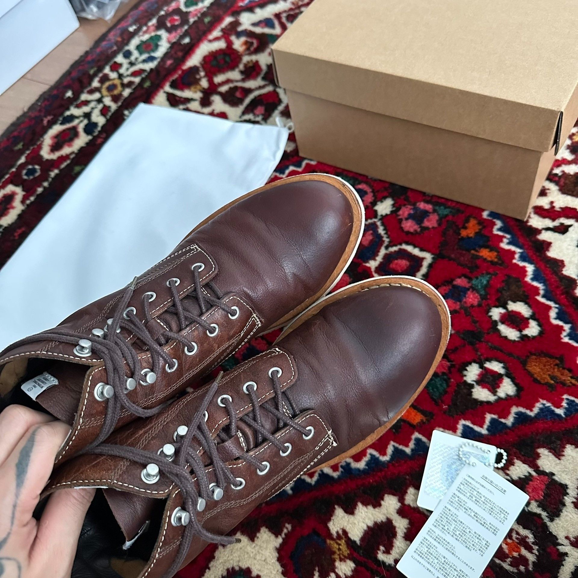 Visvim visvim VIRGIL BOOTS KNGR FOLK Size US 9 / EU 42 - 3 Thumbnail