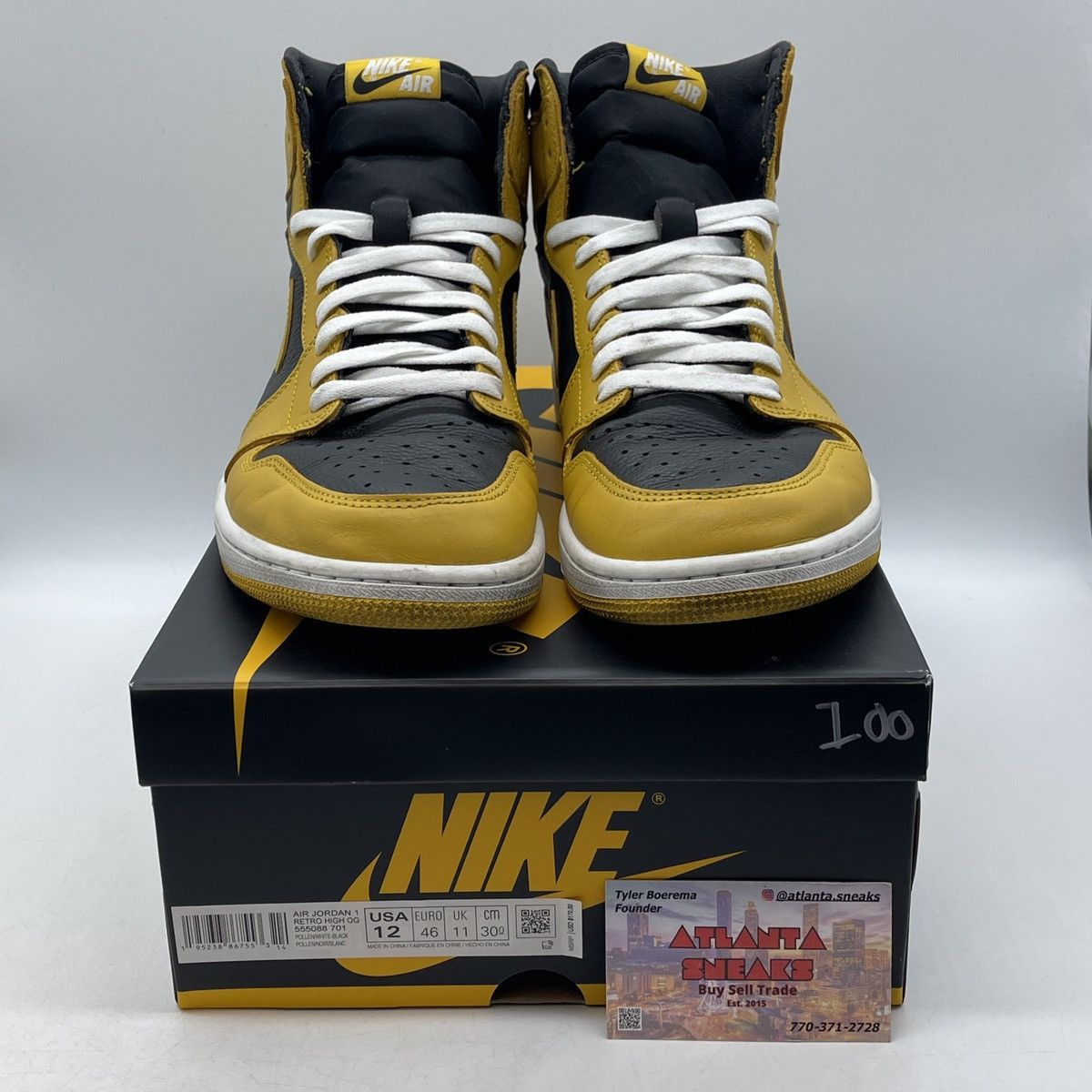 Jordan Brand Air Jordan 1 pollen Size US 12 / EU 45 - 2 Thumbnail