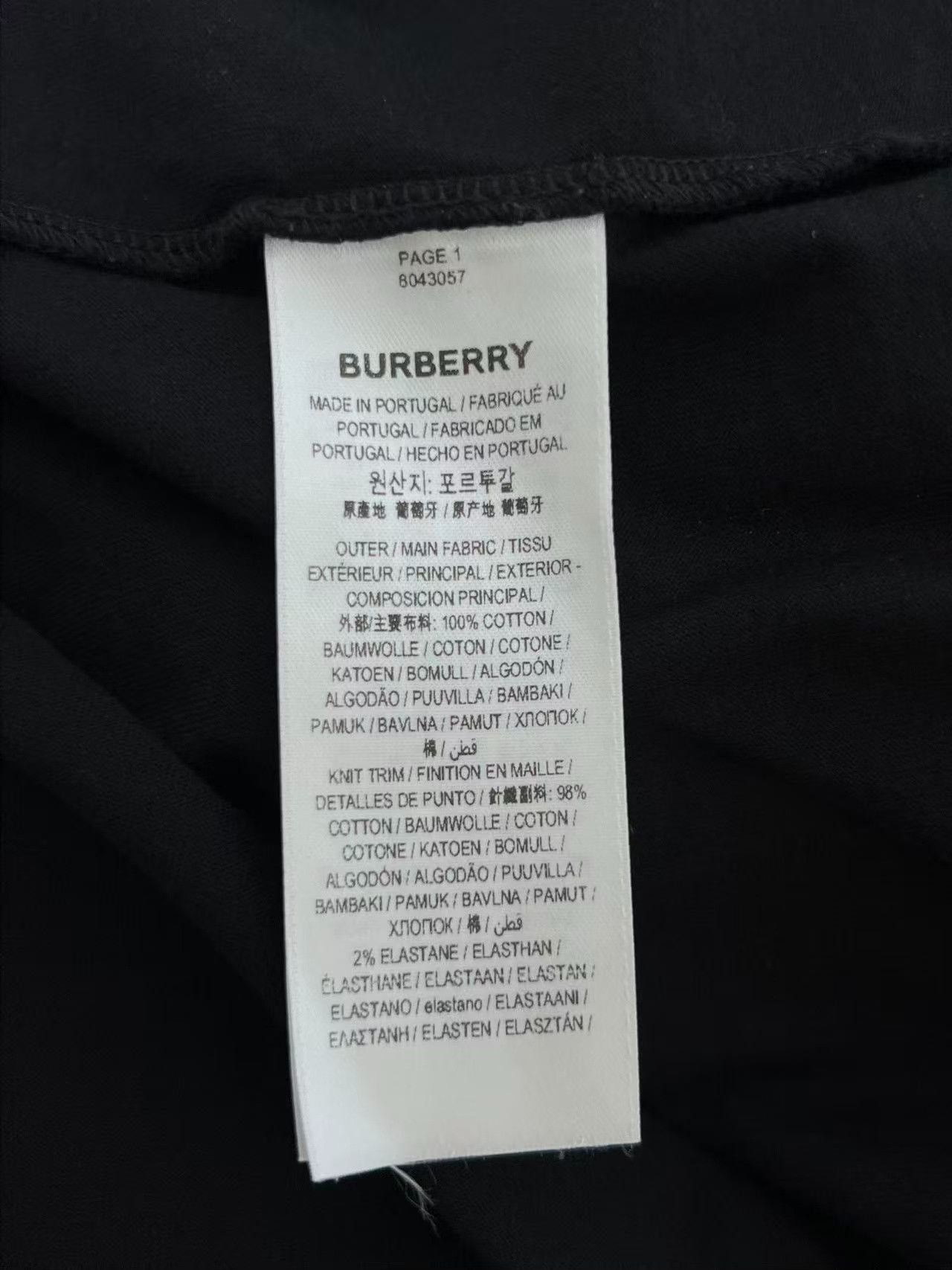 Burberry Burberry Short-Sleeve T-Shirt XL Size US XL / EU 56 / 4 - 4 Thumbnail
