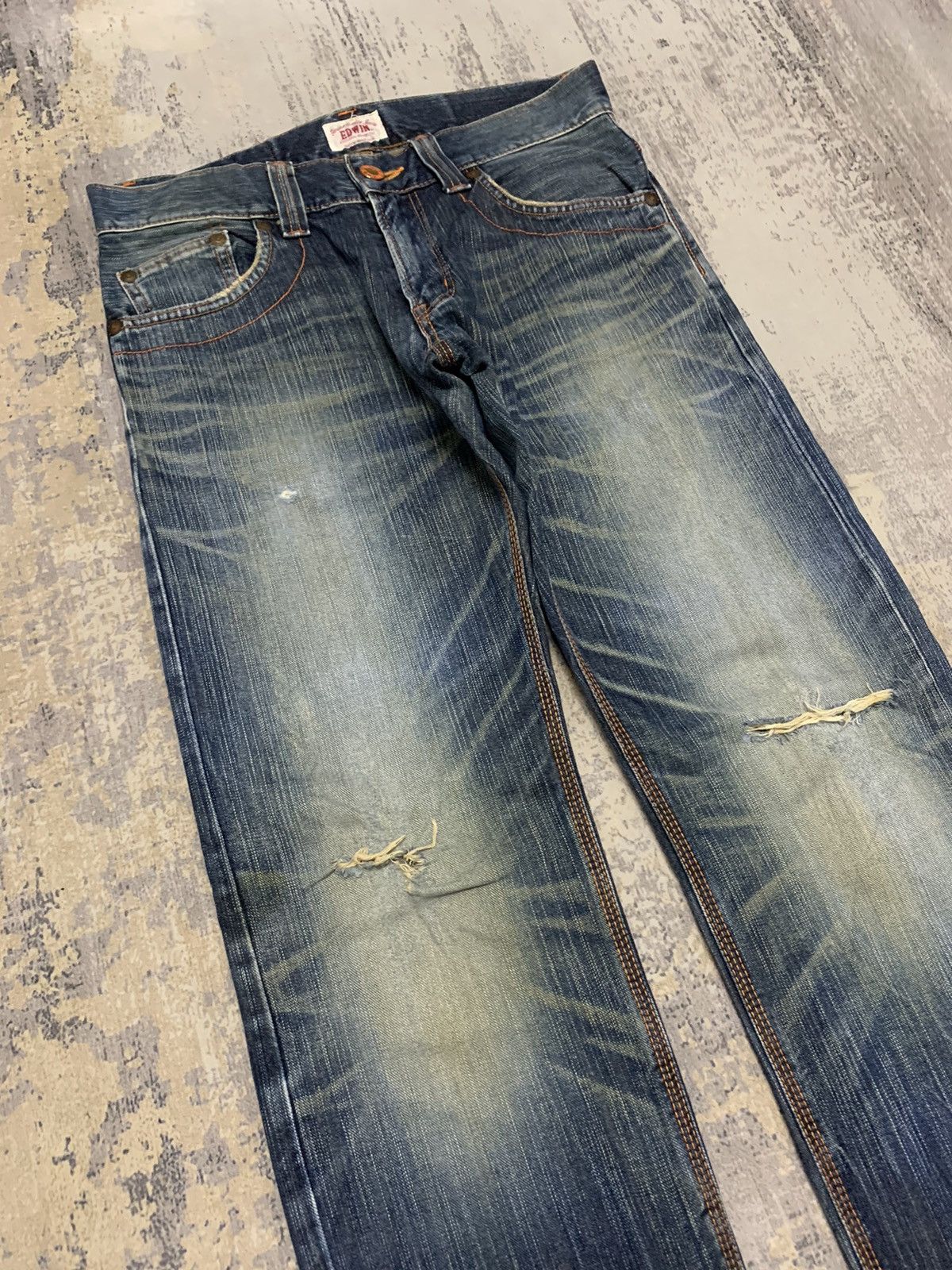 Japanese Brand Edwin 403 XVS Jeans Ifsixwasnine Denim Style jeans Size US 32 / EU 48 - 2 Thumbnail