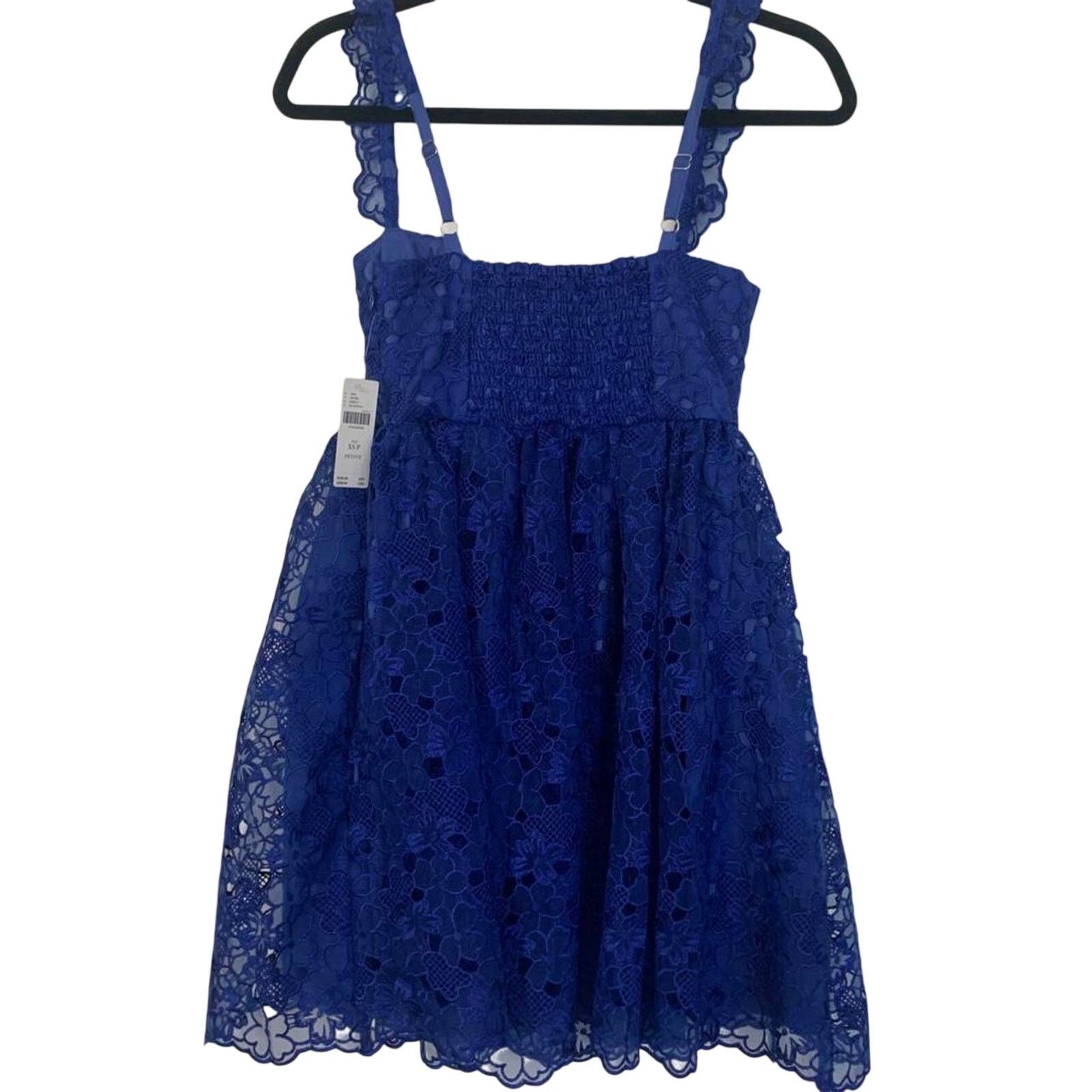 Anthropologie NWT Anthropologie Sleeveless Sweetheart Lace Dress Size XSP Size XS / US 0-2 / IT 36-38 - 5 Thumbnail