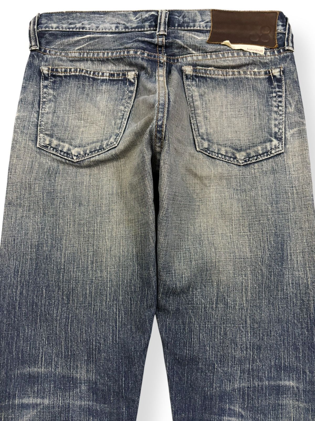 Junya Watanabe Vintage Japanese Brand Johnbull Selvedge Distressed Jeans Size US 29 - 11 Thumbnail