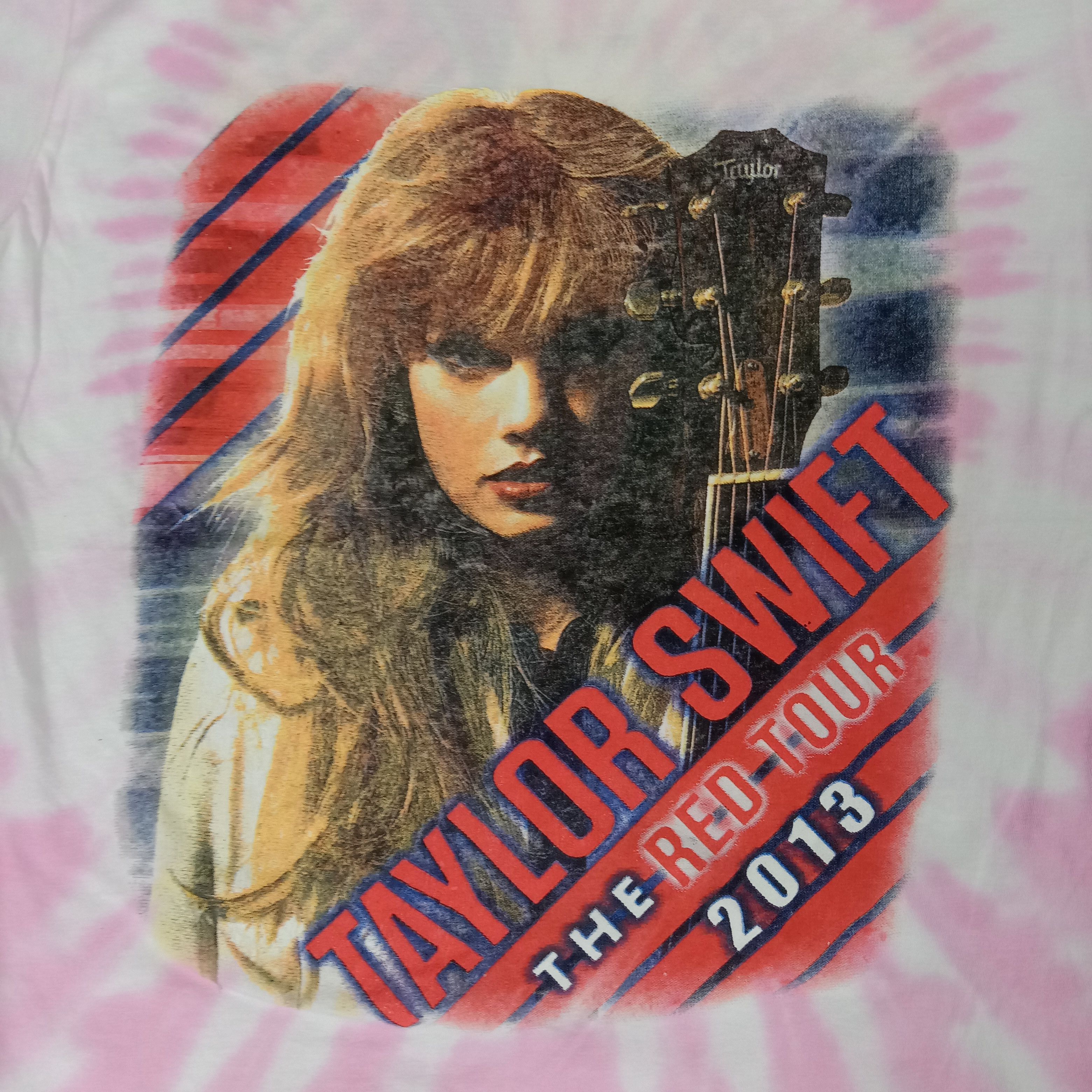 Band Tees × Vintage Taylor Swift X Ed Sheeran The Red Tour 2013 Rock Tshirt Size US M / EU 48-50 / 2 - 7 Thumbnail