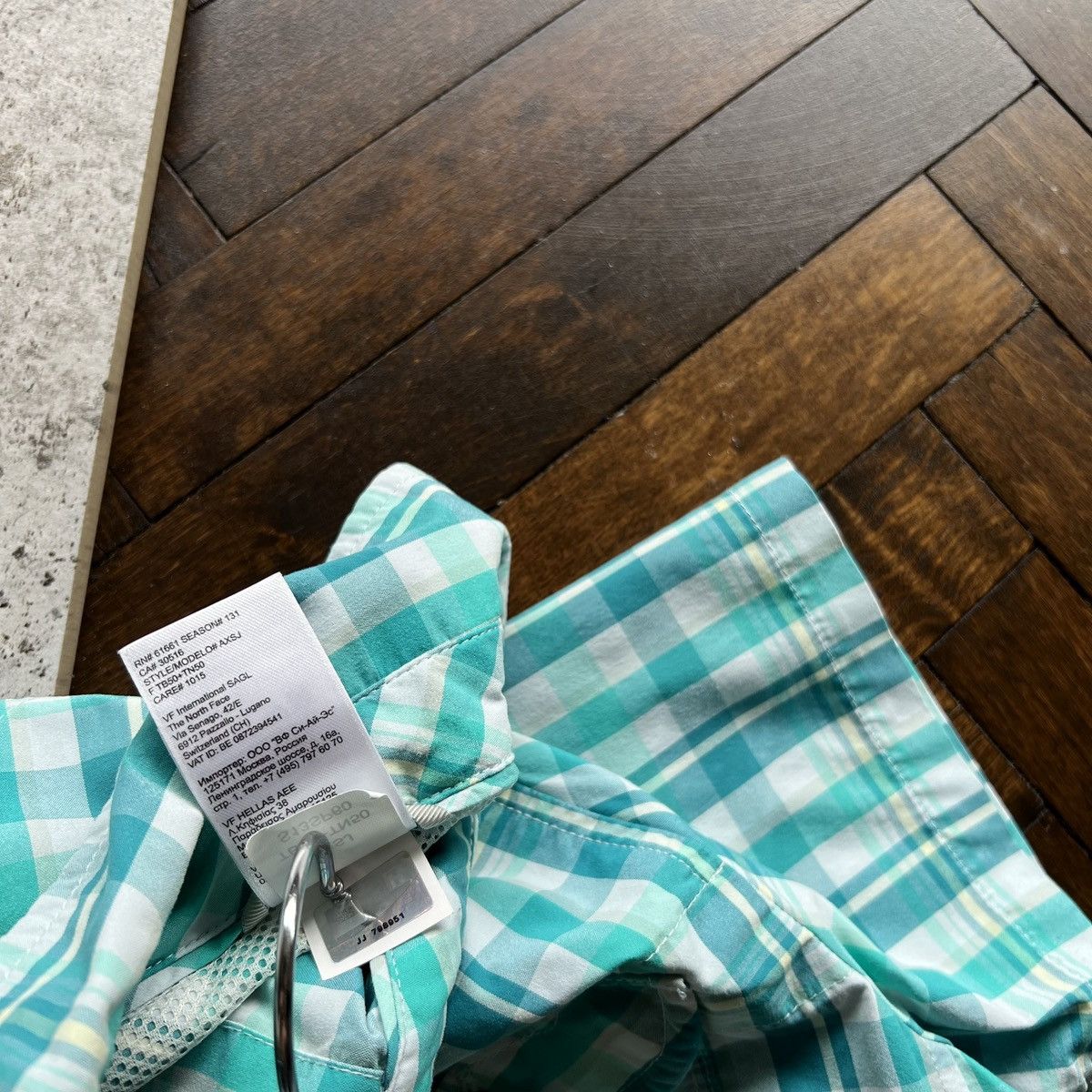 The North Face The North Face Women’s Aqua White Plaid Button Shirt Pockets Size M / US 6-8 / IT 42-44 - 11 Thumbnail