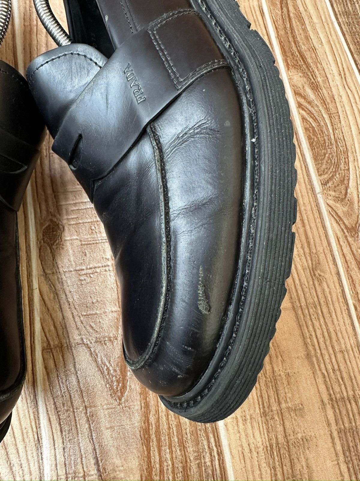 Prada Prada Penny Loafers Size US 10 / EU 43 - 5 Thumbnail