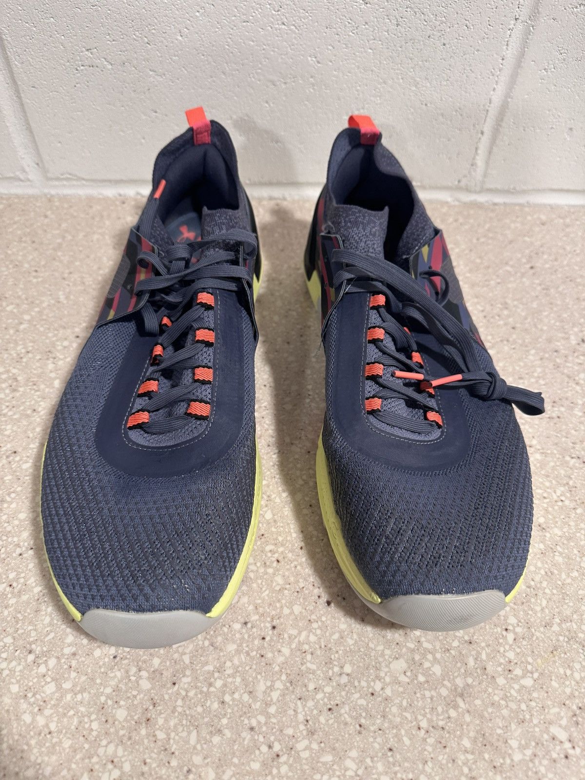 Under Armour Under Armour TriBase Reign 4 Pro Amp Purple & Yellow Ray Size US 14 / EU 47 - 4 Thumbnail