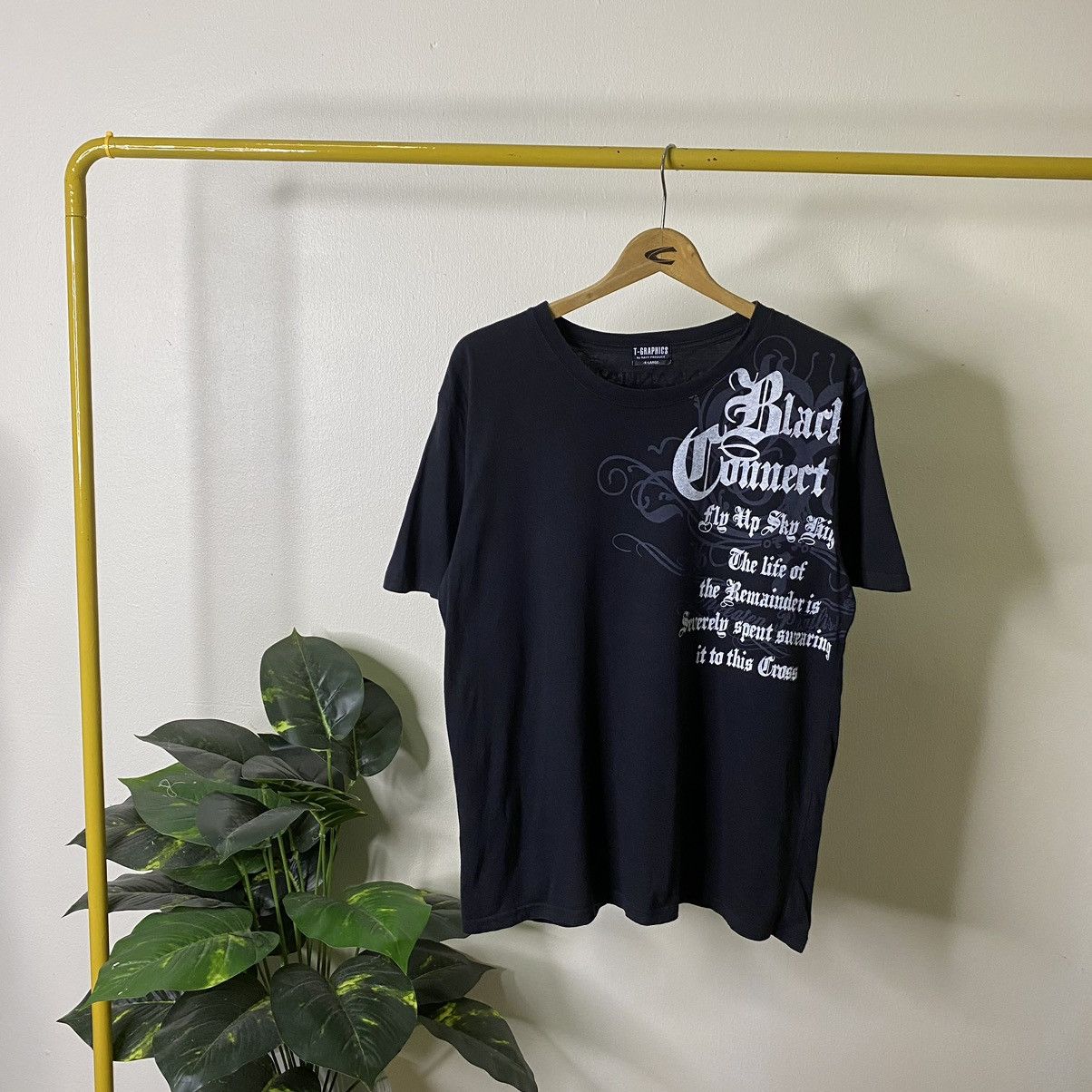 If Six Was Nine × Japanese Brand × Seditionaries Black Connect Seditionaries Poem Cyber Gothic Punk Tee Size US L / EU 52-54 / 3 - 1 Thumbnail