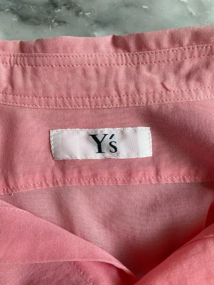 Yohji Yamamoto Y's Pink Shirt Size US M / EU 48-50 / 2 - 5 Thumbnail