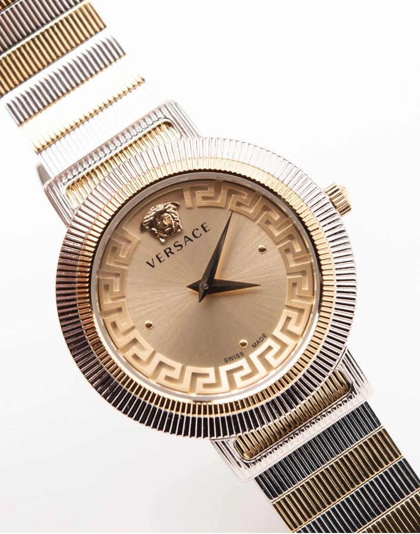 Versace Greca Gold Two Tone Watch Women’s VEVH Versace Women main image 3