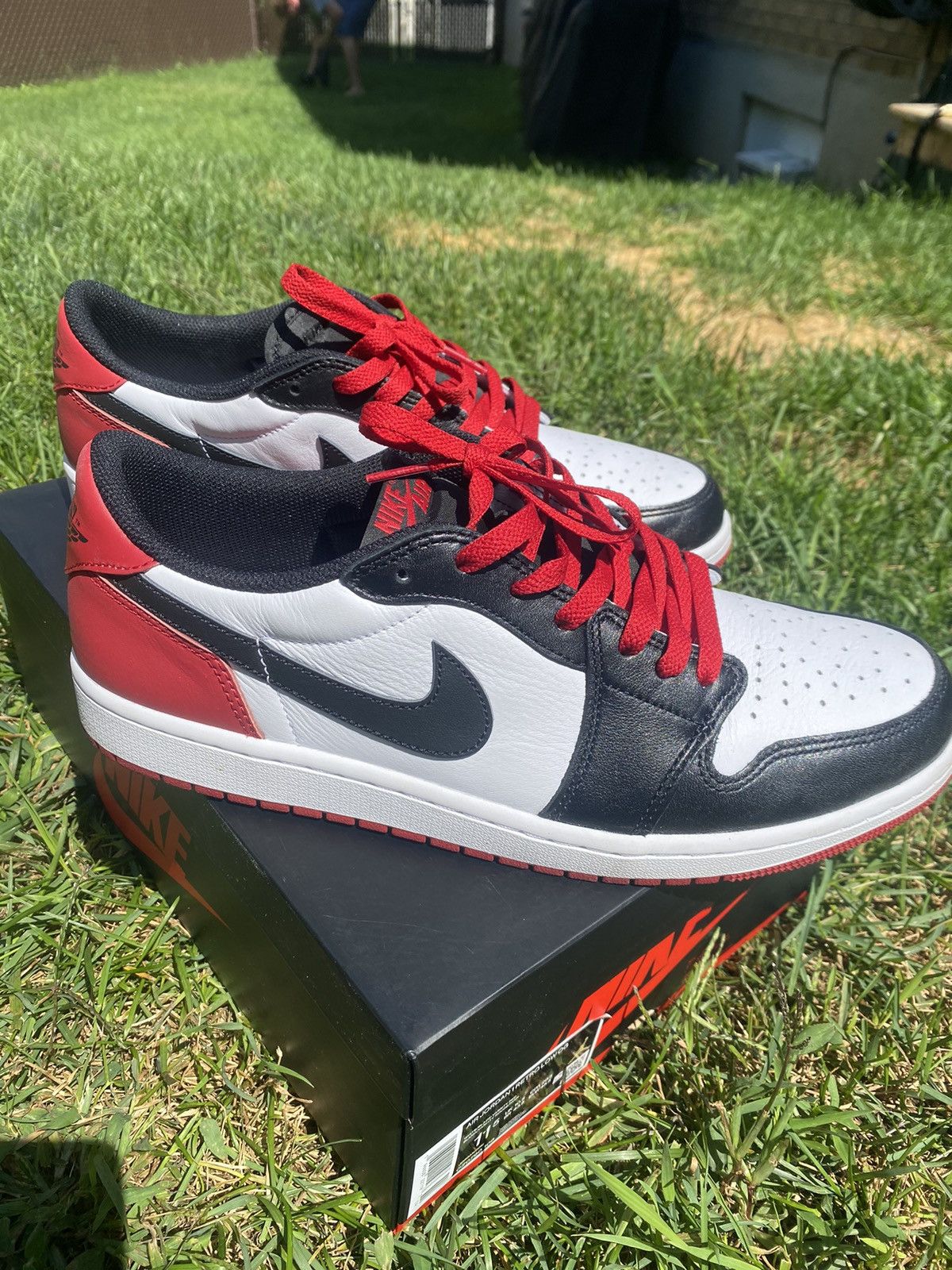 Jordan Brand × Nike Air Jordan 1 Retro Low OG Size US 11.5 / EU 44-45 - 2 Thumbnail