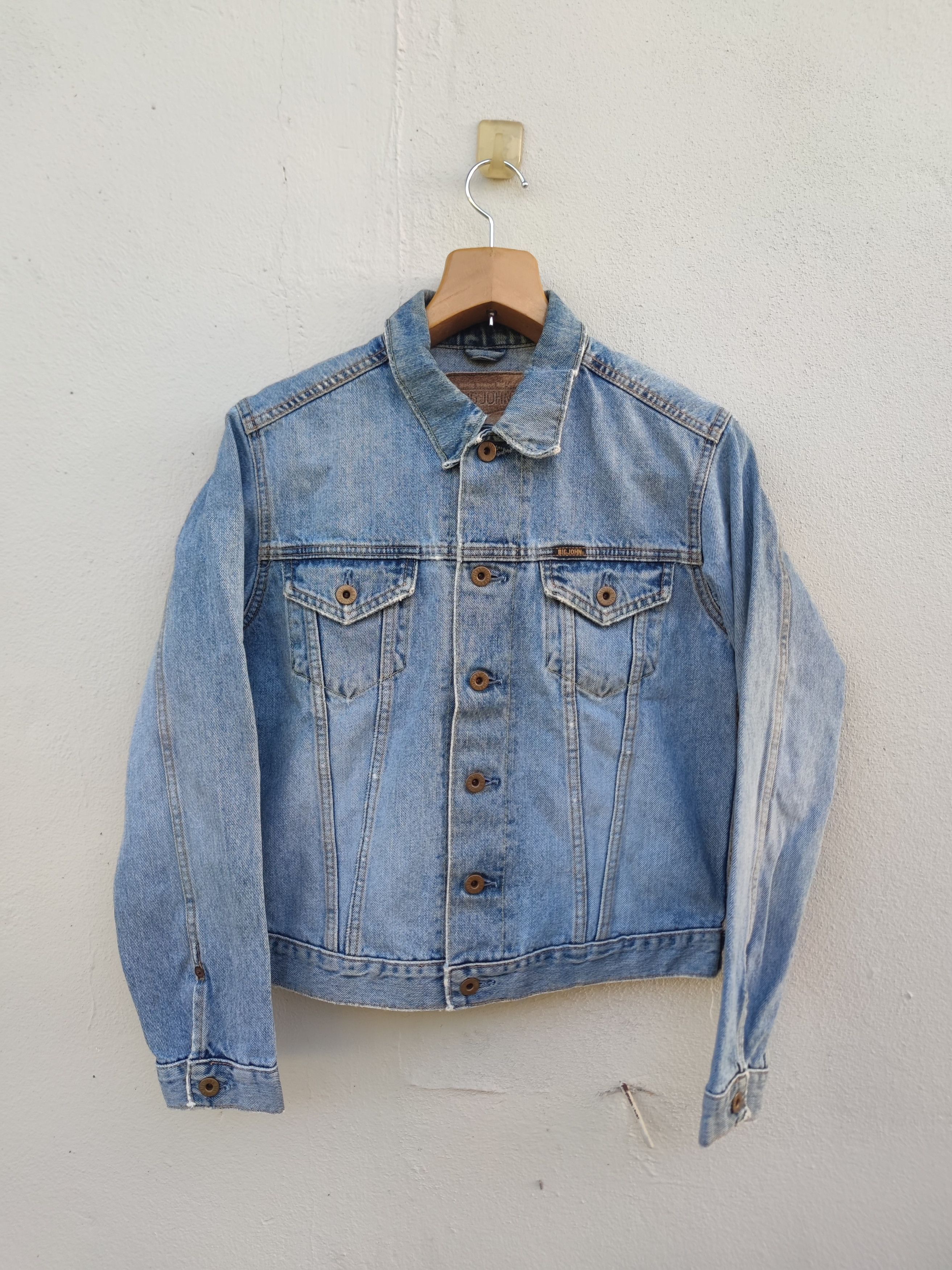 Big John Vintage BIG JOHN Selvedge Denim Jacket Size US M / EU 48-50 / 2 - 1 Thumbnail