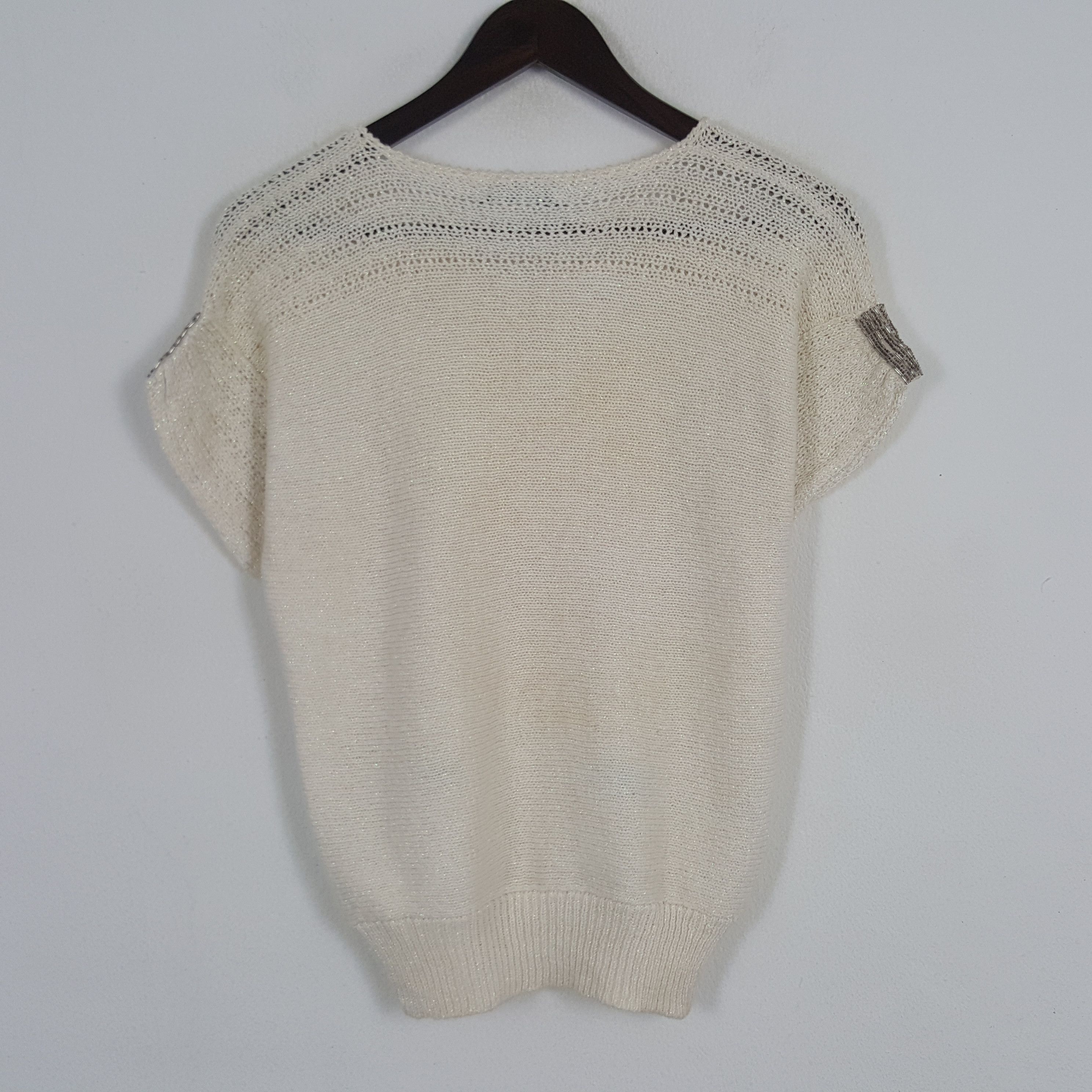 Christian Dior Monsieur × Japanese Brand × Vintage Vintage Christian Dior Knitwear Shirt Size M / US 6-8 / IT 42-44 - 2 Thumbnail