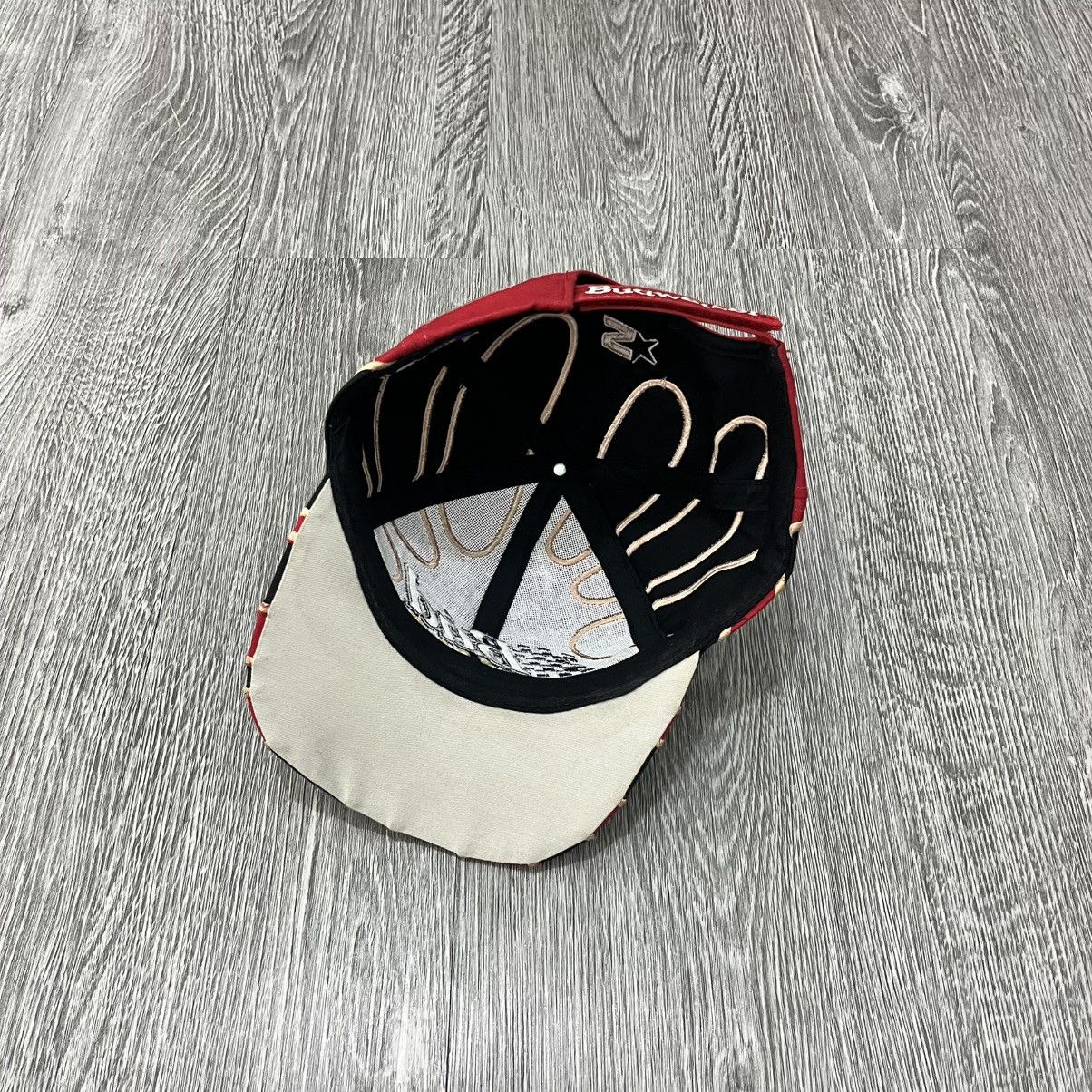 Starter Vintage Budweiser Nascar Racing Checkered Flag By.Starter Size ONE SIZE - 5 Thumbnail