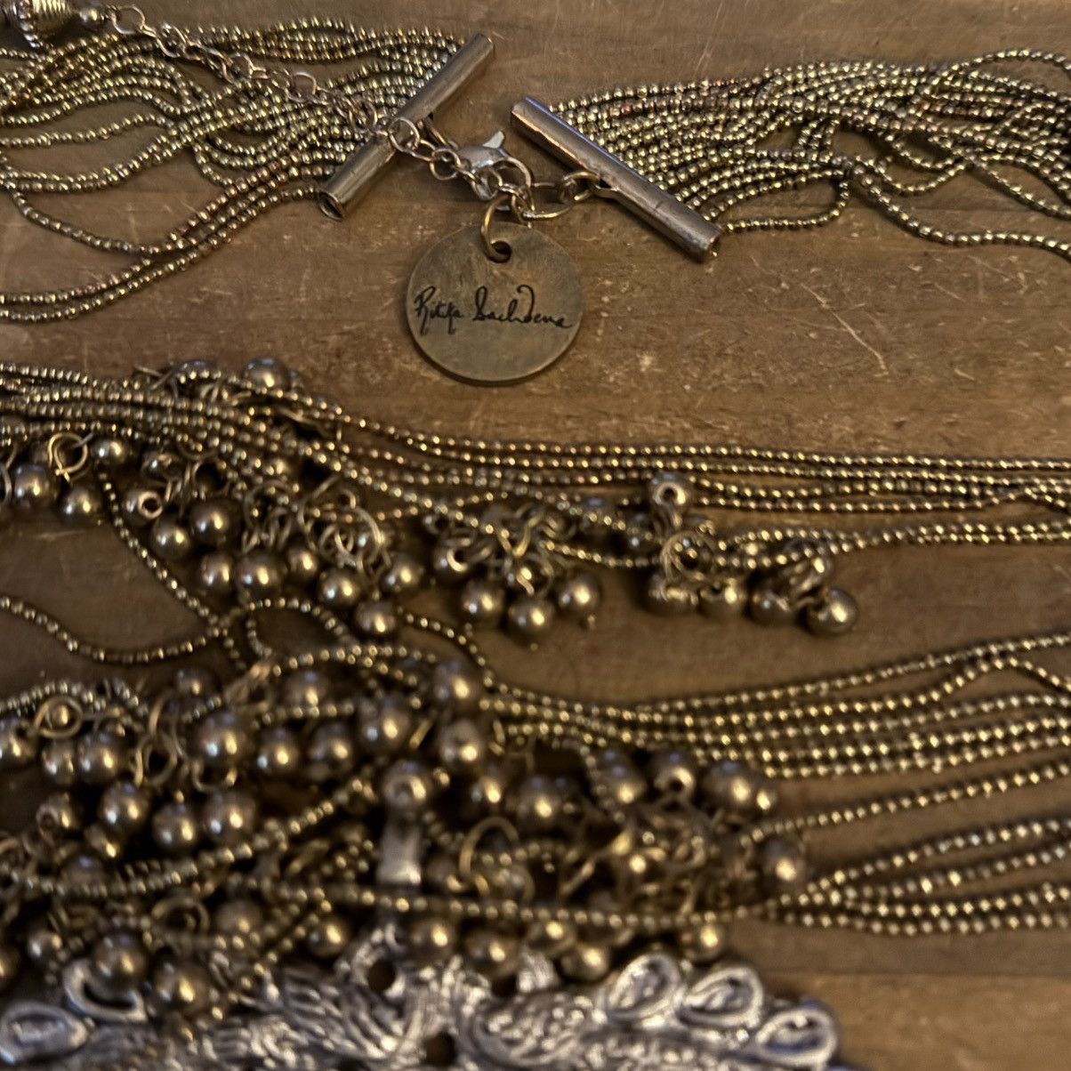 Other Ritika Sachdeva multi strand Ghungroo Pann motif necklace Size ONE SIZE - 4 Thumbnail