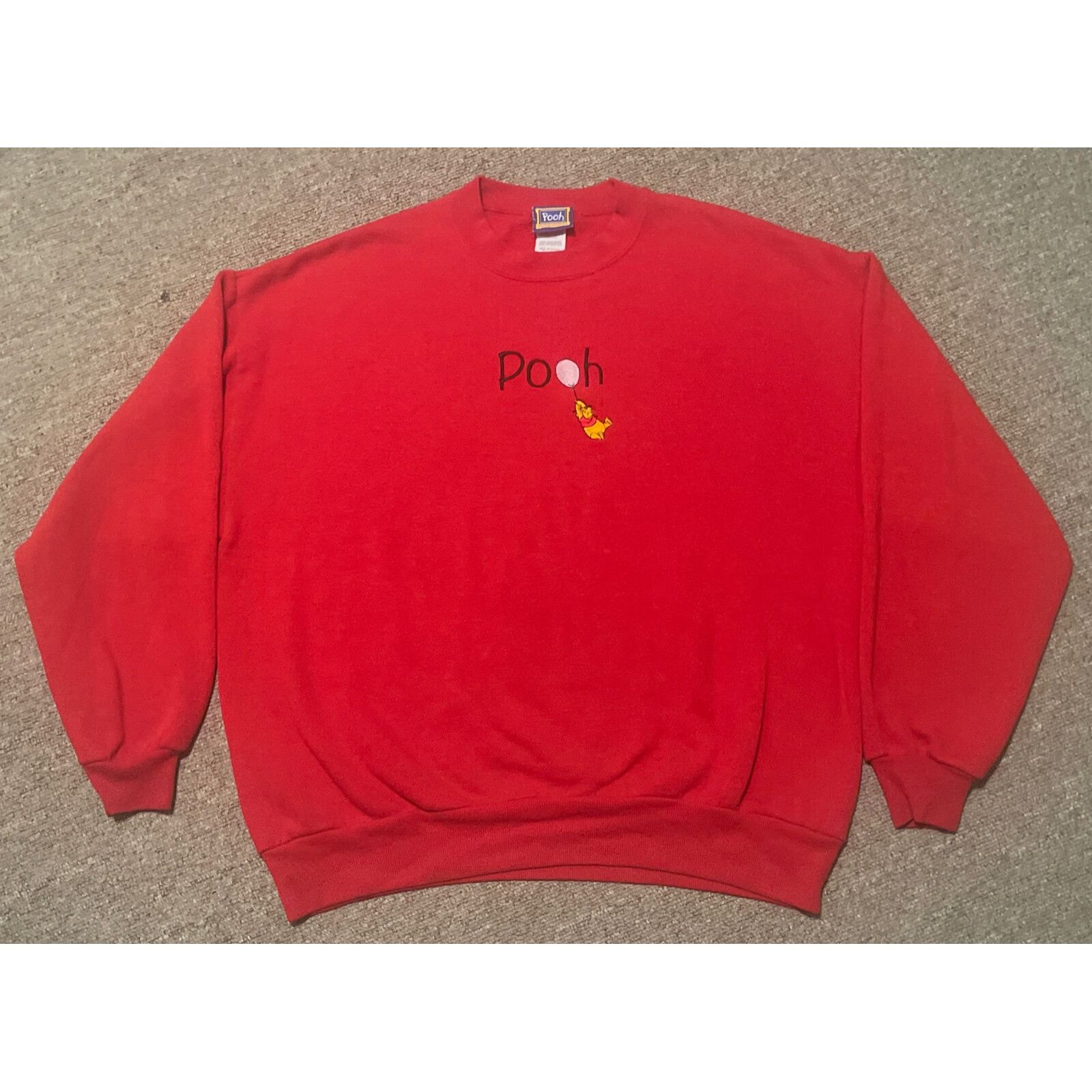Disney Vintage 90's XL Disney Pooh Tigger Embroidered Crewneck Swea Size US XL / EU 56 / 4 - 1 Thumbnail