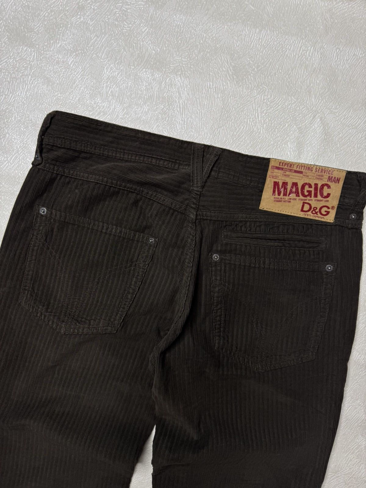 Dolce & Gabbana DOLCE & GABBANA VELVET PANTS VINTAGE STYLE Size US 33 - 3 Thumbnail