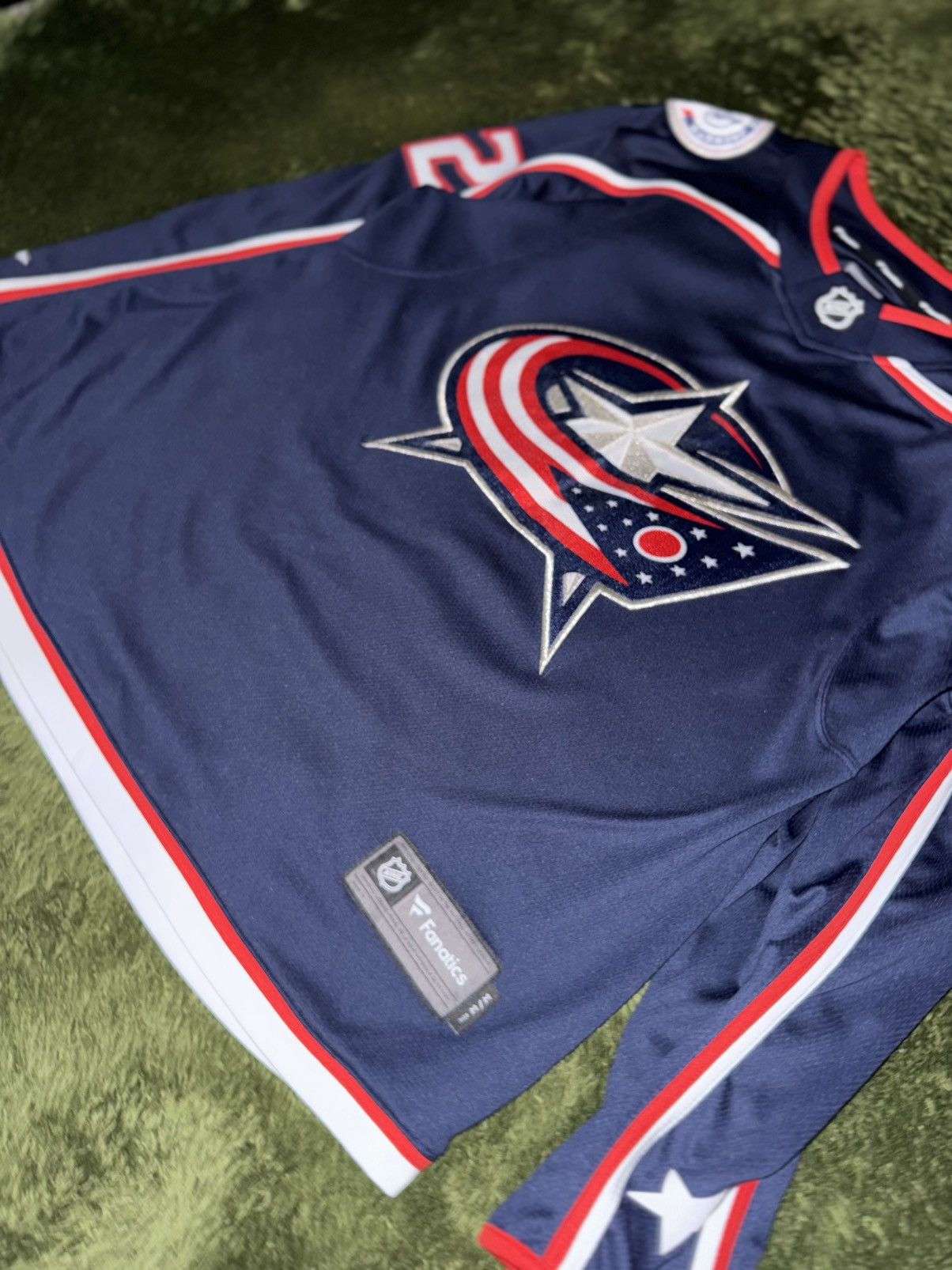 NHL [M] Fanatics Columbus Blue Jackets NHL Hockey Jersey Size US M / EU 48-50 / 2 - 5 Thumbnail