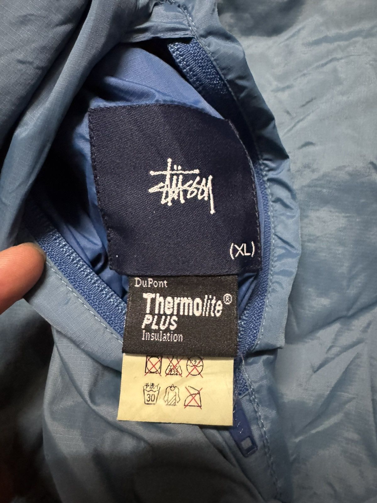 Stussy STISSY !! Y2K PUFFER JACKET THERMOLITE PLUS INSULATION Size US XL / EU 56 / 4 - 15 Thumbnail