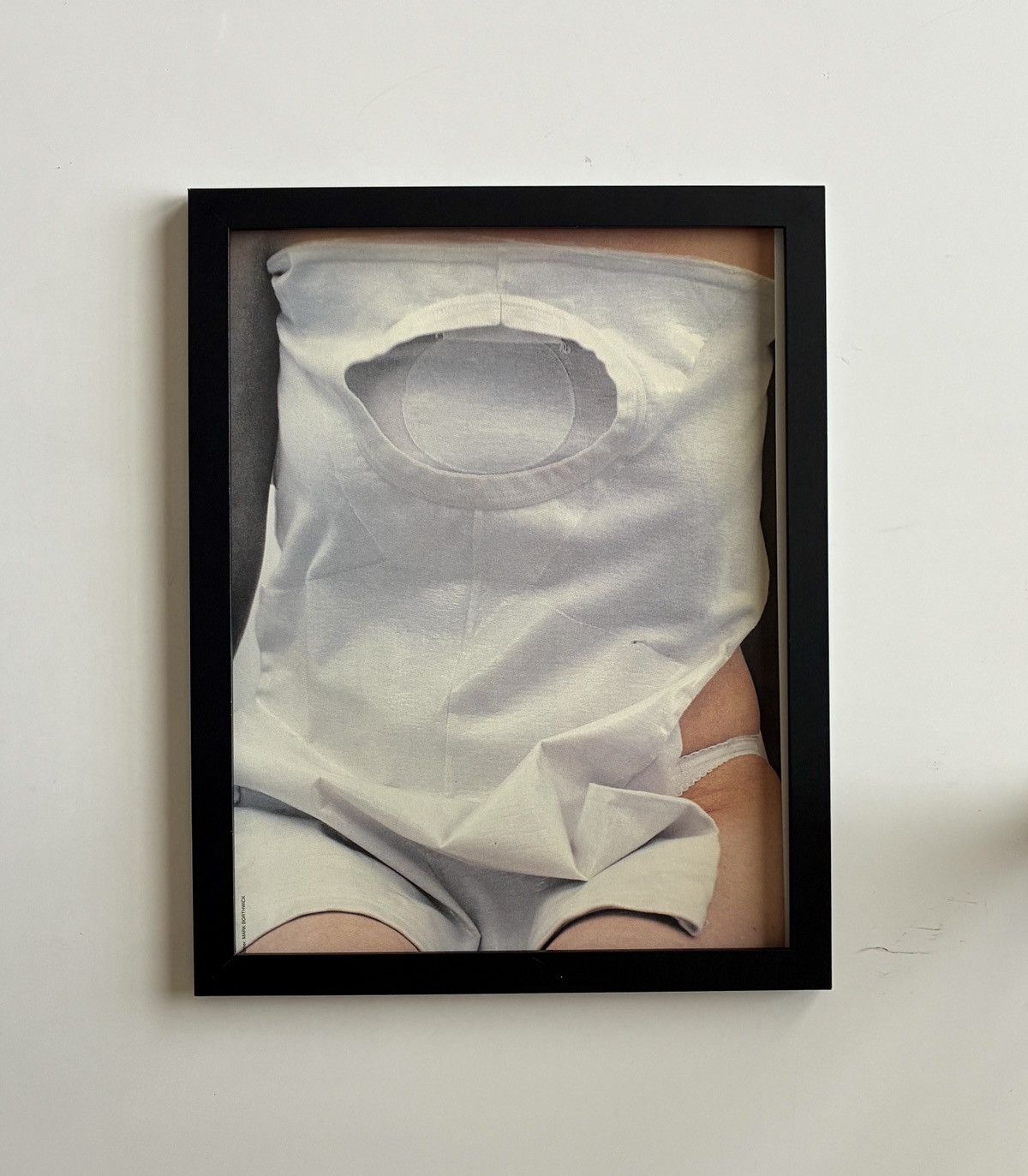 Maison Martin Margiela rare archive photo framed poster 9x11