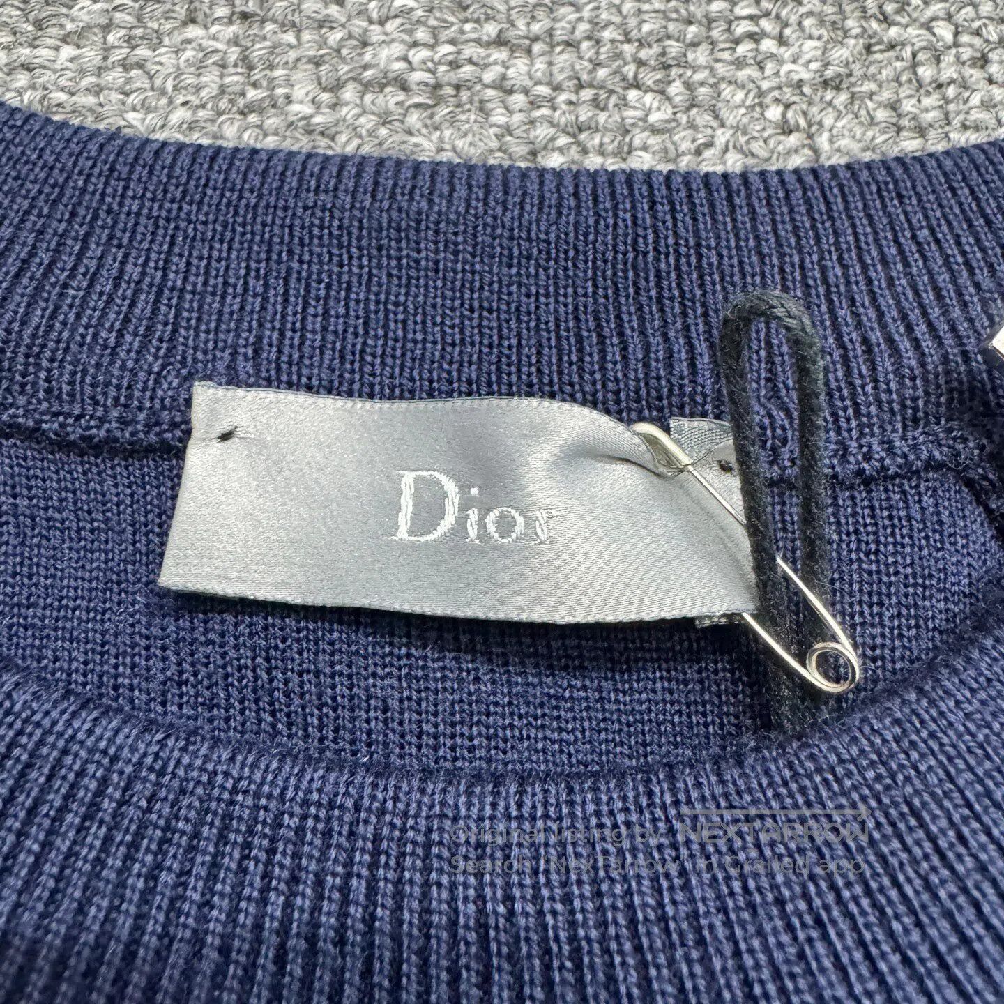 Dior Dior Slant-zipper wool knit sweater| Size US XS / EU 42 / 0 - 3 Thumbnail