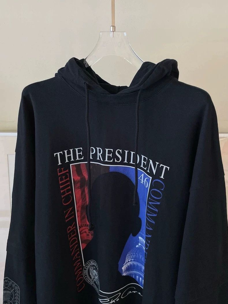 Vetements Vetements Showpiece Anti-War Embroidered Letter Hoodie Size US XS / EU 42 / 0 - 3 Thumbnail