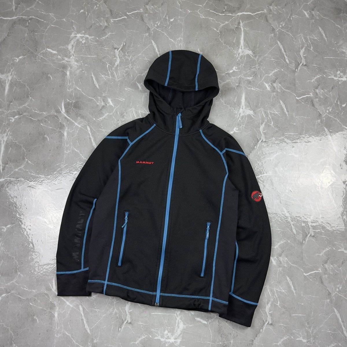 Mammut Mammut Eiger Extreme Black Full zip hooded fleece jacket Size US M / EU 48-50 / 2 - 1 Thumbnail