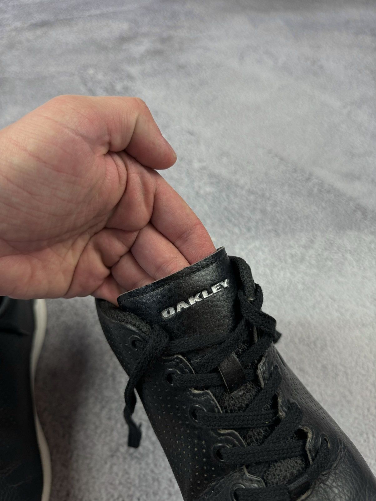Oakley × Vintage OAKLEY Rare Vintage 1320 Ripcord Golf Black Shoes 14035-001 Size US 6 / EU 39 - 13 Thumbnail