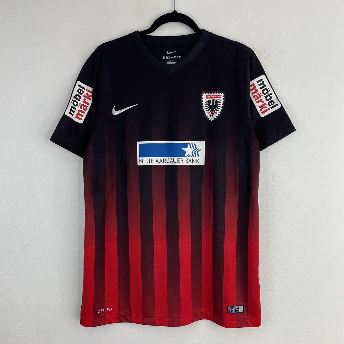 FC Aarau Nike Home Jersey Shirt Men 2016/2017 size L