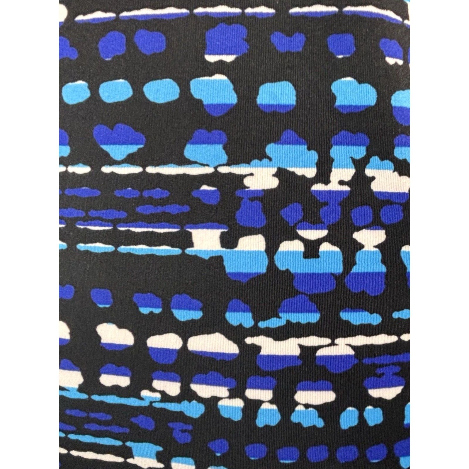 Vintage Coolibar Long Sleeve Dress Sz Medium Blue Black UPF 50+ Sun Protection Size M / US 6-8 / IT 42-44 - 6 Thumbnail