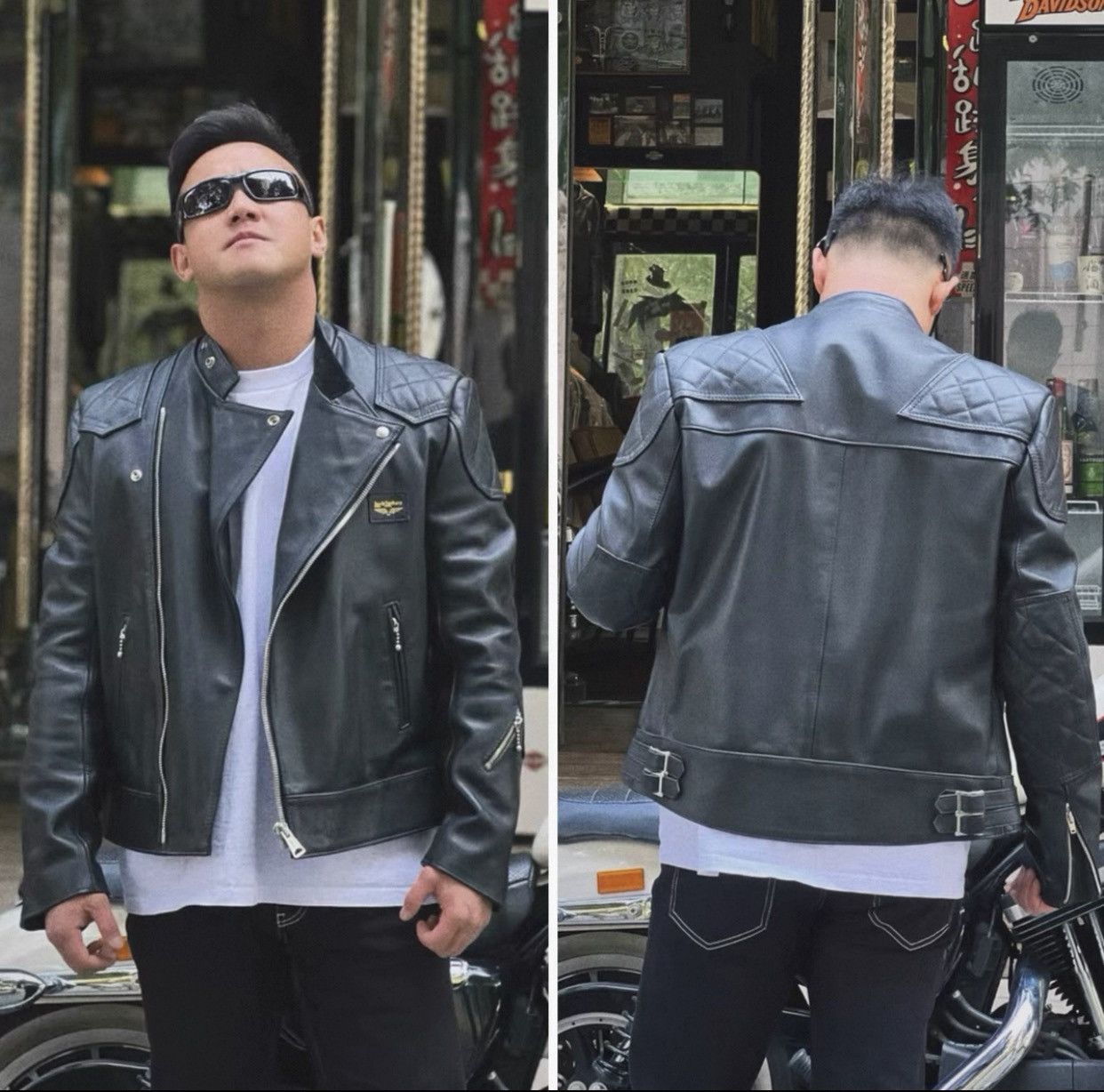 Lewis Leathers Lewis Leathers 445 Super Monza Leather Jacket Size US L / EU 52-54 / 3 - 3 Thumbnail