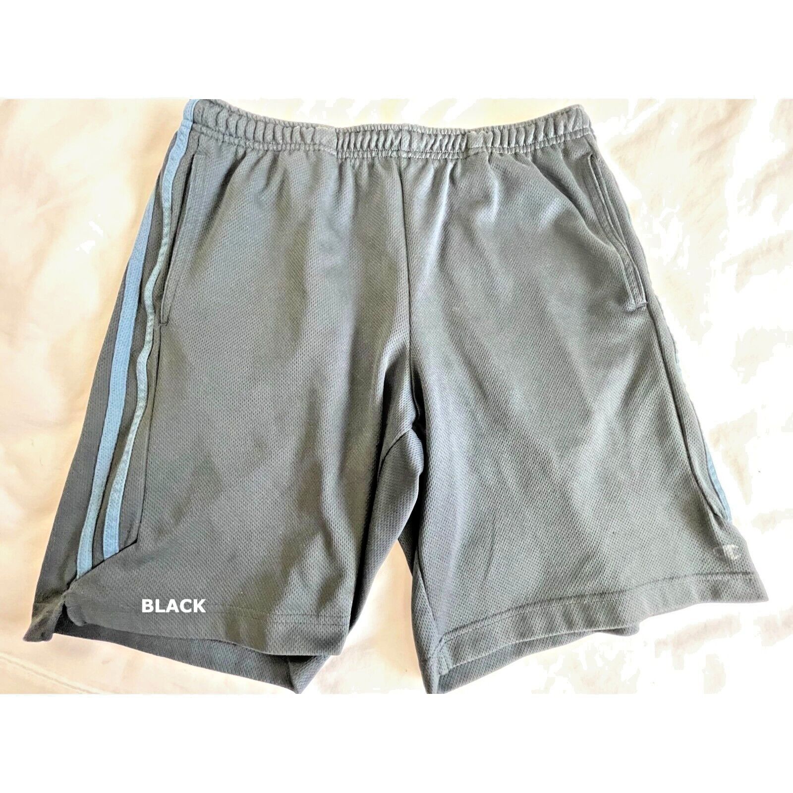 Champion Champion Men’s Athletic Shorts Blue or Black PolyesterSz M Size US 36 / EU 52 - 5 Thumbnail