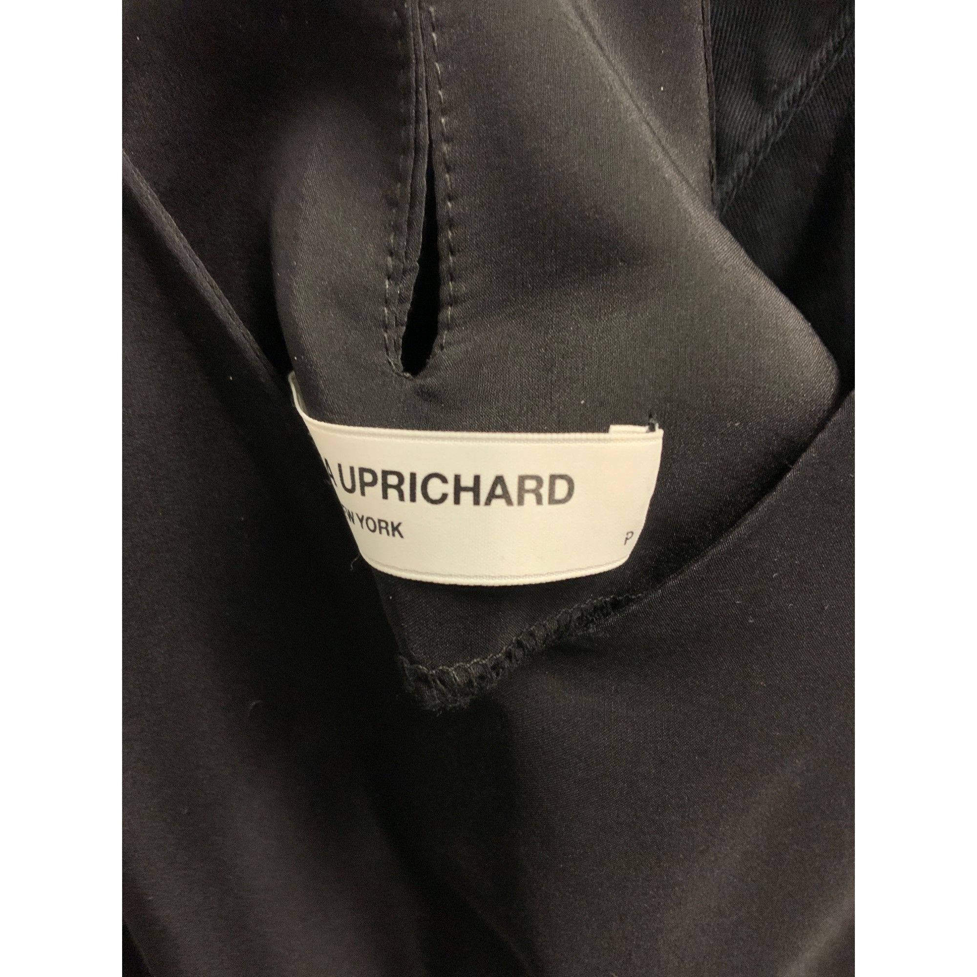 Amanda Uprichard Amanda Uprichard Lowell Black Silk Jumpsuit Size 26" / US 2 / IT 38 - 7 Thumbnail