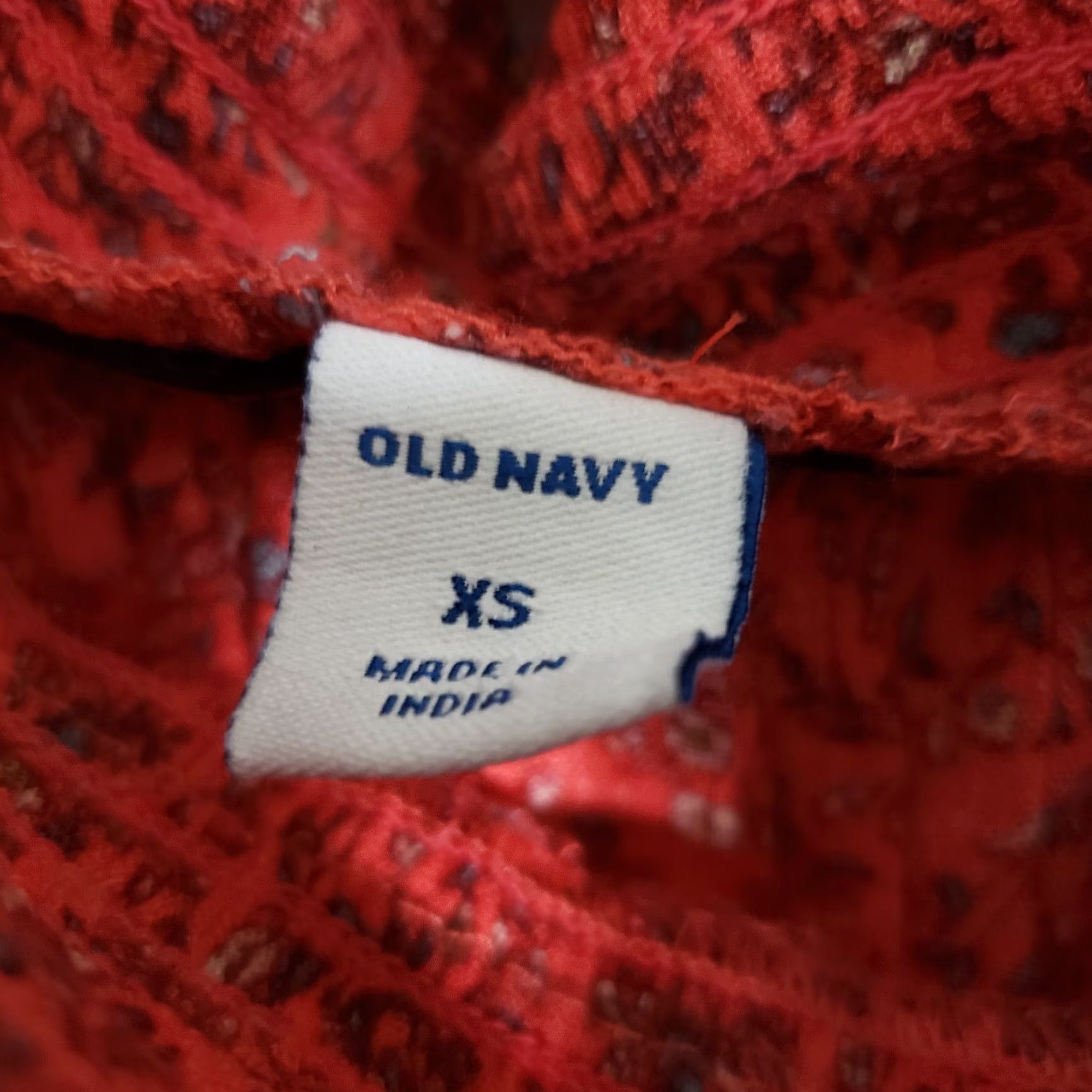 Old Navy **Red Floral Off the Shoulder Top Size XS Women's Rayon** User: Red Floral Off the Shoulder Top Size XS Women's Rayon Size XS / US 0-2 / IT 36-38 - 5 Thumbnail