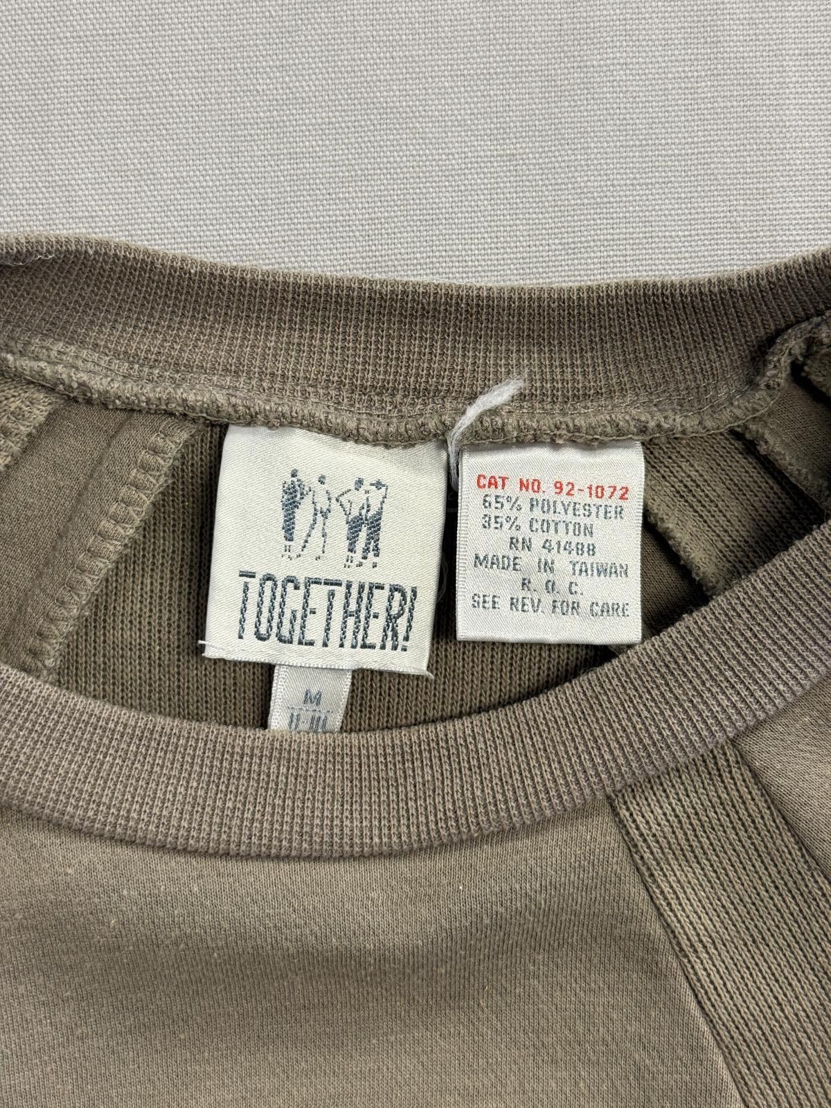 Designer Vintage Together! 80s Symmetric Crewneck Sweatshirt - M Size M / US 6-8 / IT 42-44 - 2 Thumbnail
