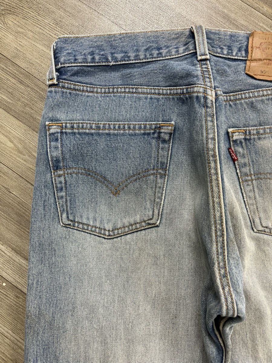 Levi's Vintage Clothing 🇺🇸1990s Vintage Levis 501 30x34 Straight Leg Blue Jeans Size US 30 / EU 46 - 18 Thumbnail