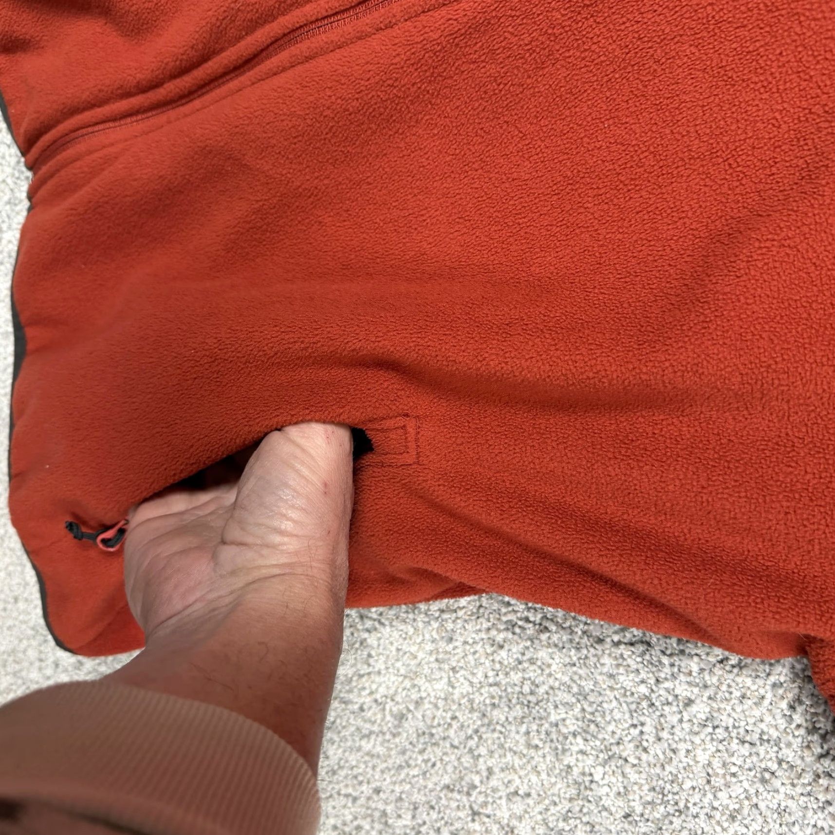 Merrell Merrell Fleece Jacket Mens XL Orange Full Zip Thermal Hiking Outdoor Gorpcore Size US XL / EU 56 / 4 - 6 Thumbnail