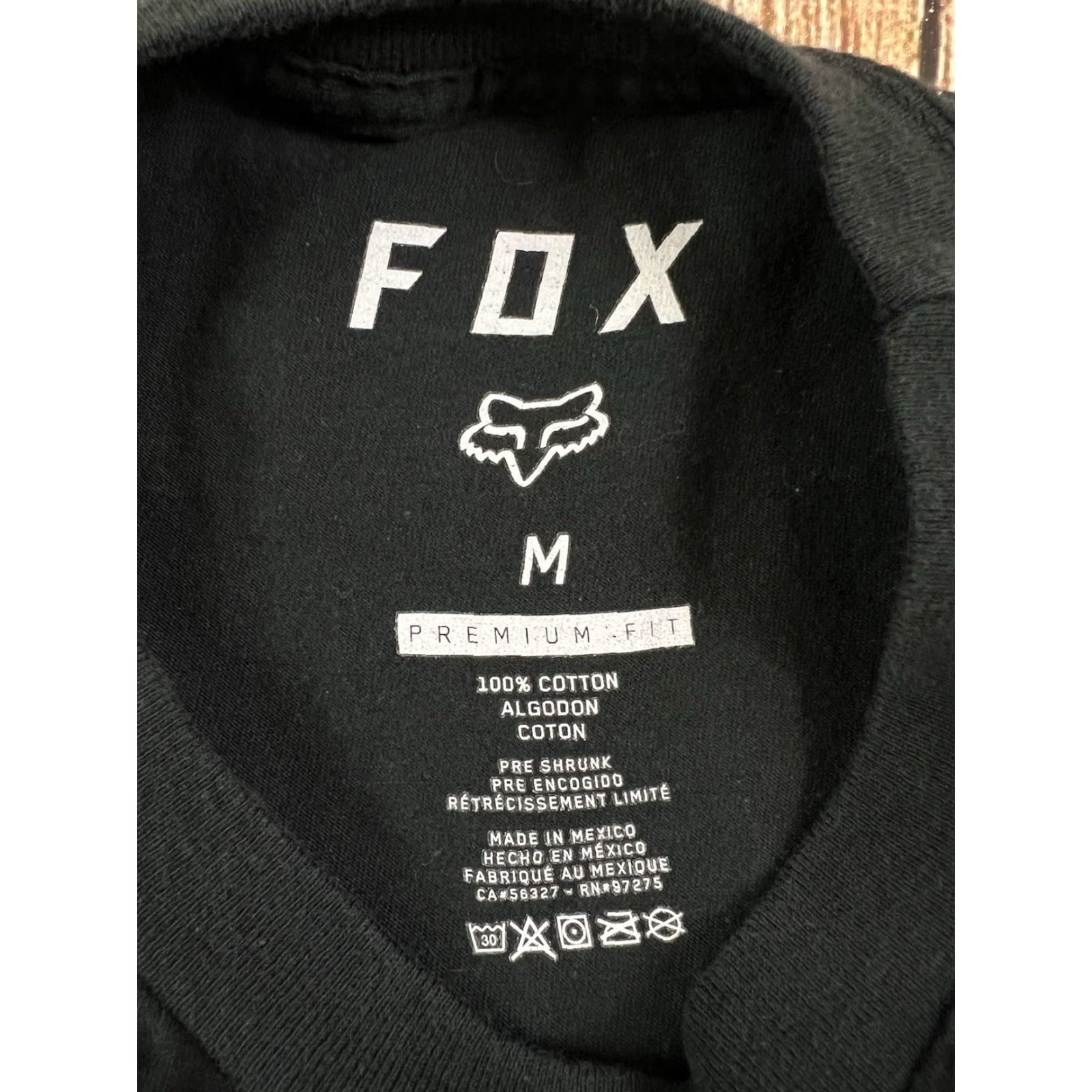Fox Racing Fox Motocross T Shirt White Black Medium Size US M / EU 48-50 / 2 - 4 Thumbnail