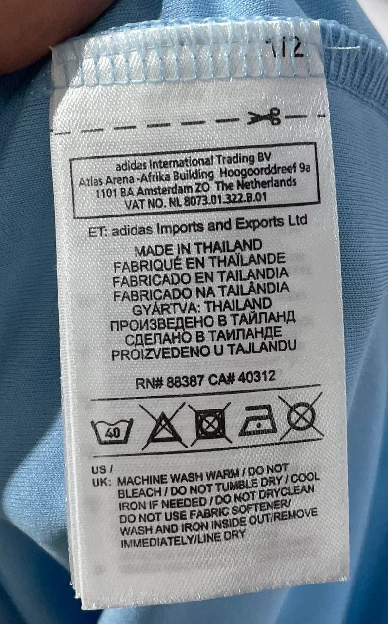 Adidas Adidas West Ham United 2014 2015 Away Shirt Soccer Jersey Size US L / EU 52-54 / 3 - 10 Thumbnail
