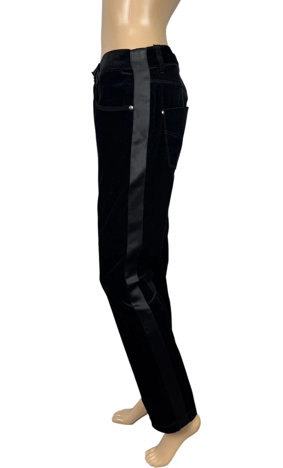 Zilli Zilli Womens Pants Velour size 40 Size 27" / US 4 / IT 40 - 4 Thumbnail