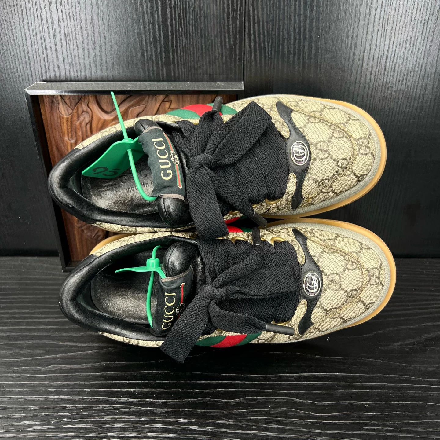 Gucci Gucci brown all over Clefairy shoes US6 EU40 mint box Size US 6 / IT 36 - 5 Thumbnail